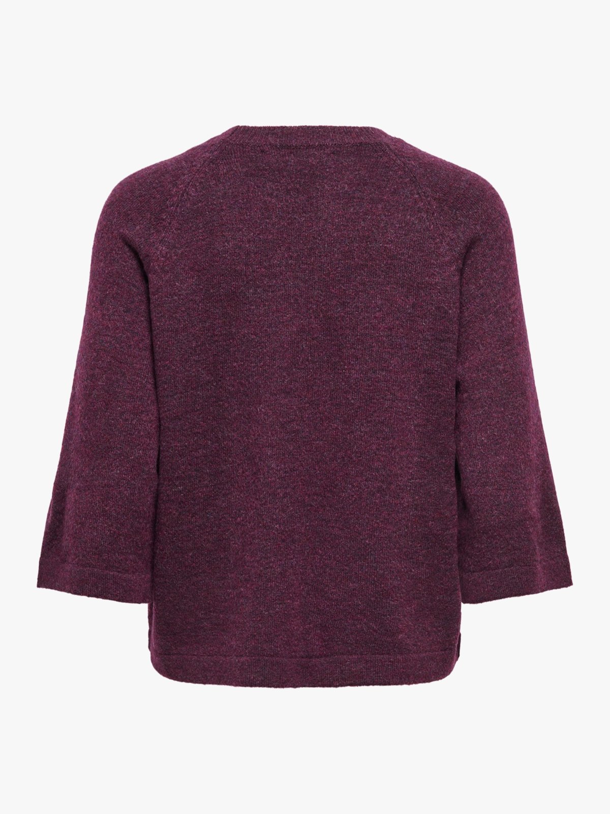 Only Simoni 3/4 Pullover Knit Mauve Wine