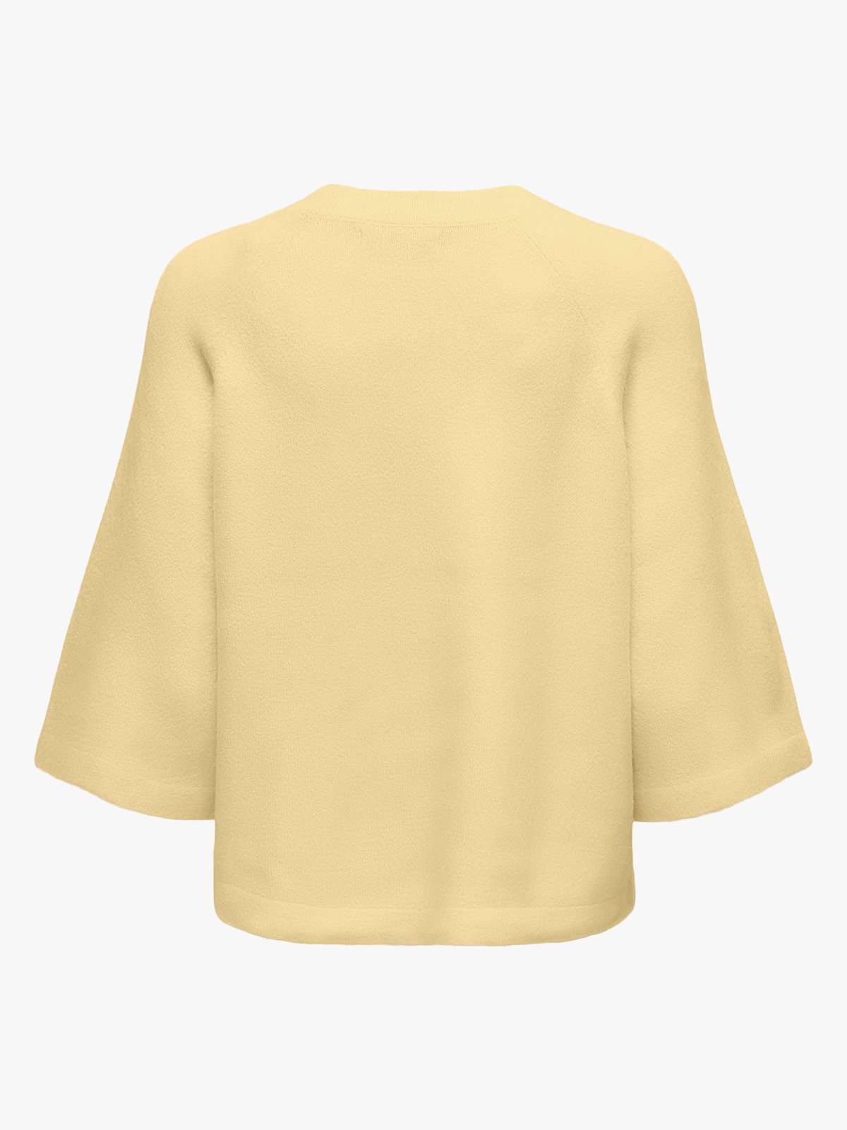 Only Simoni 3/4 Pullover Knit Mellow Yellow