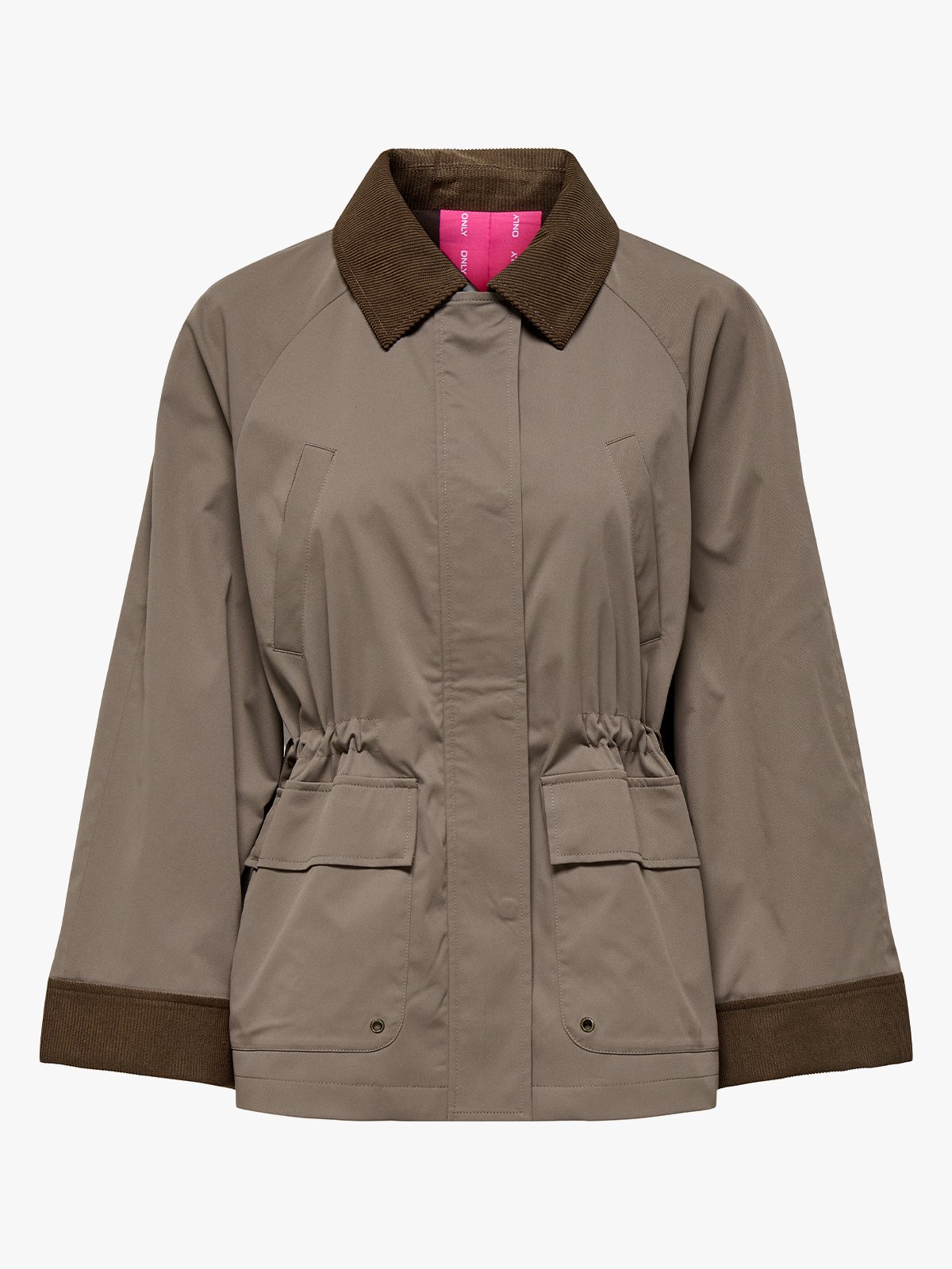 Only Eja Orchid Spring Life Jacket Walnut Chocolate Brown