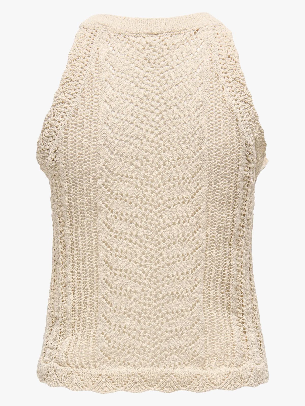 Only Erin Life Sleeveless Top Knit Birch