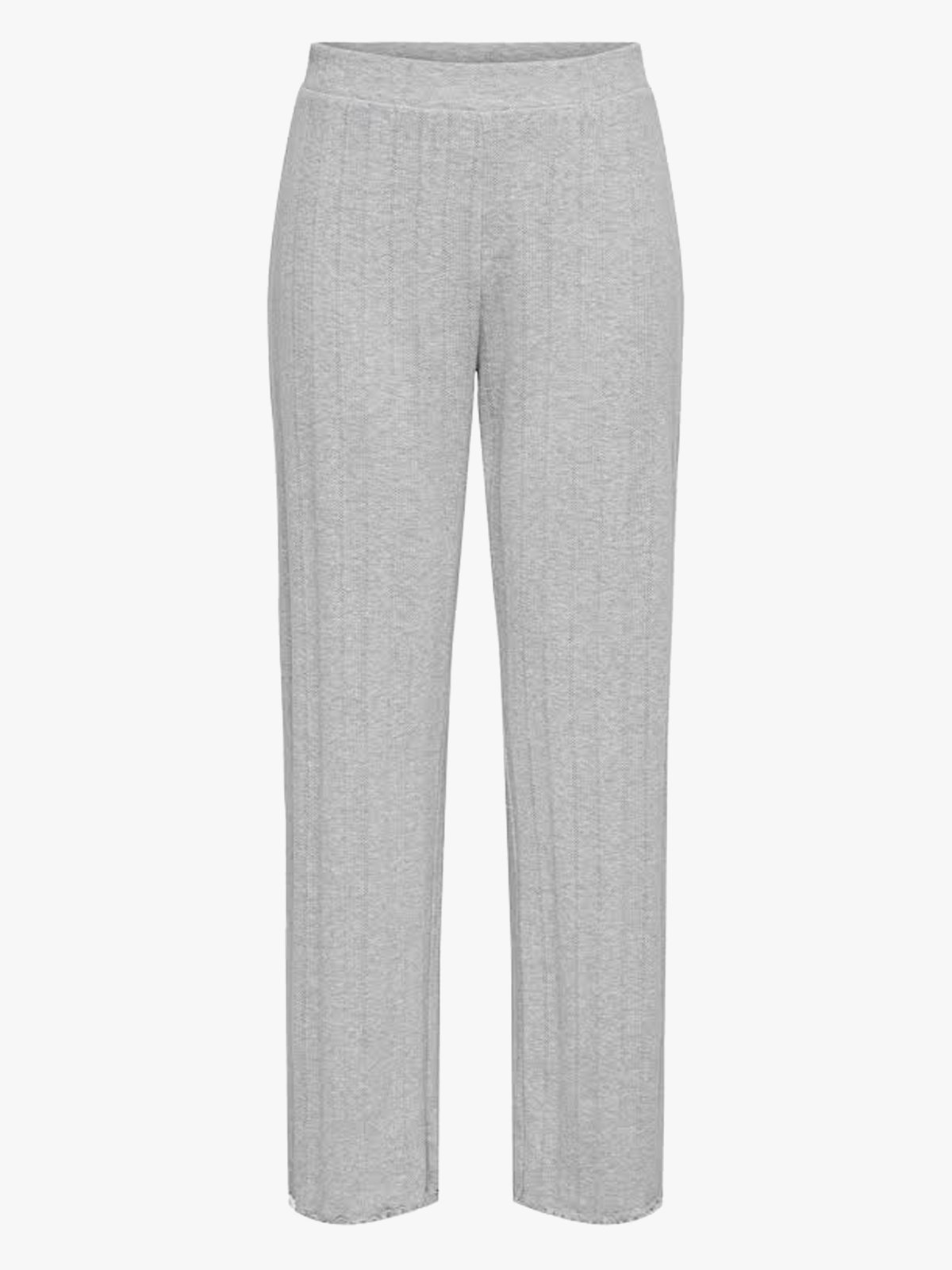 Only Carlotta Pant Light Grey Melange