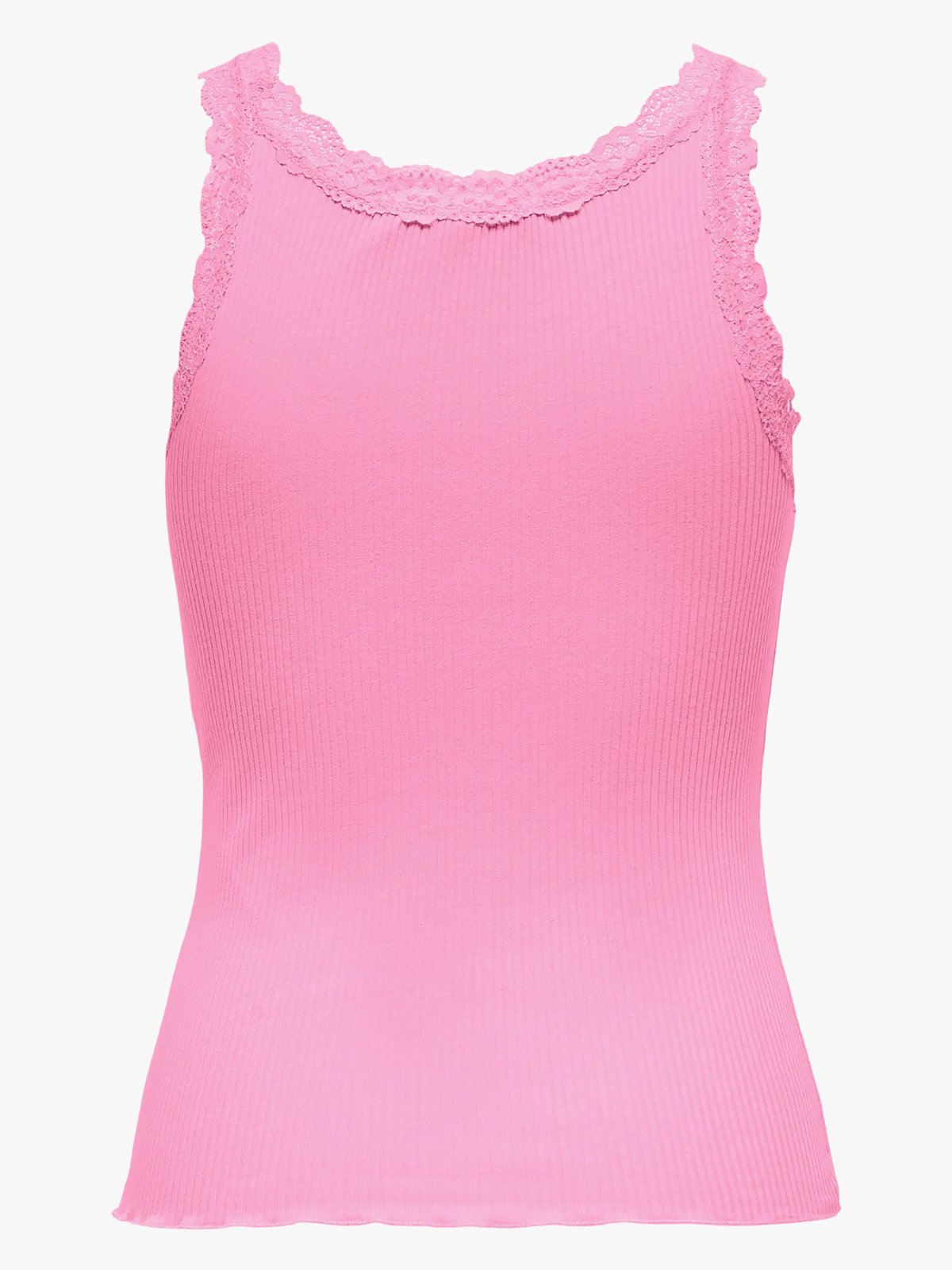 Only Sara Sharai Lace Tank Top Begonia Pink
