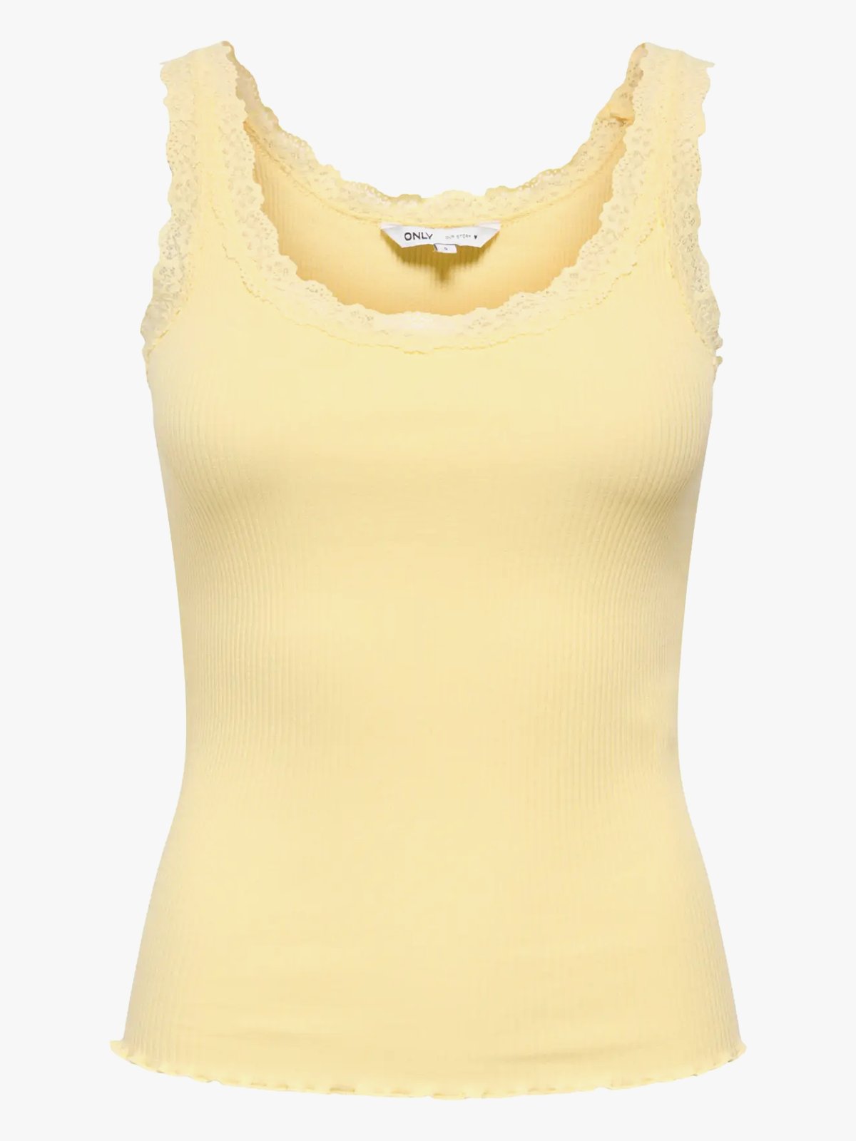 Only Sara Sharai Lace Tank Top Double Cream