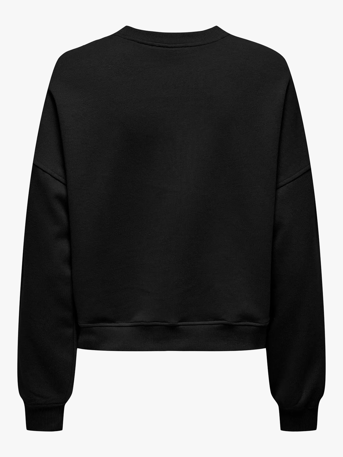 Only Daze Long Sleeve Crew Neck Sweat Black