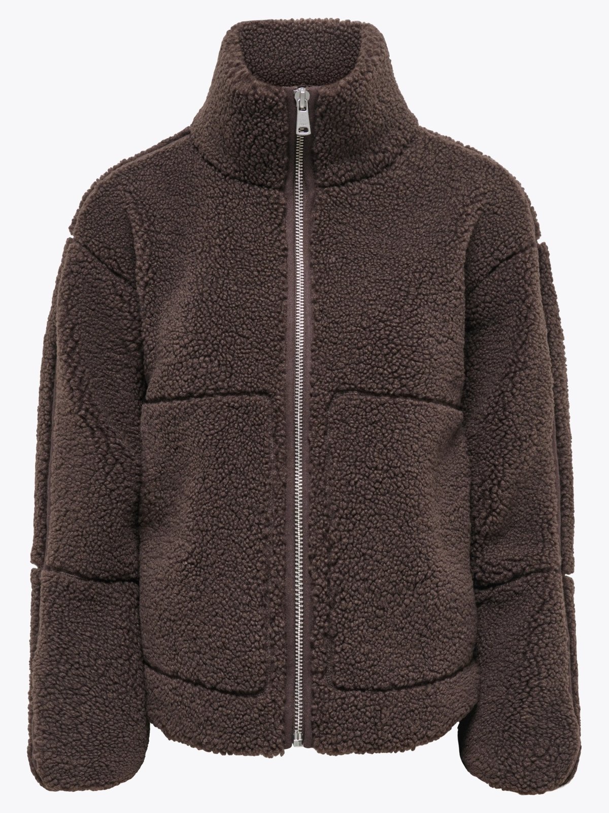 Only Aspen Life Teddy Jacket Coffee Bean