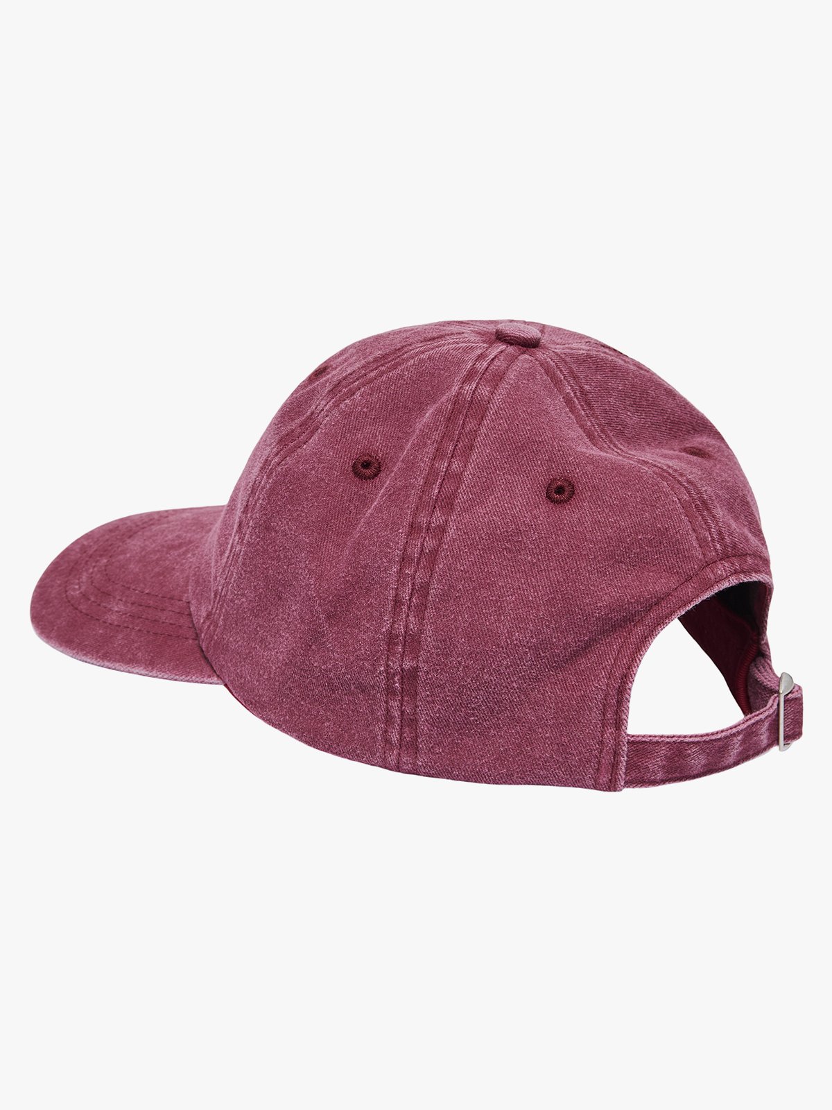 Only Eva Washed Embroidered Cap Zinfandel Washed