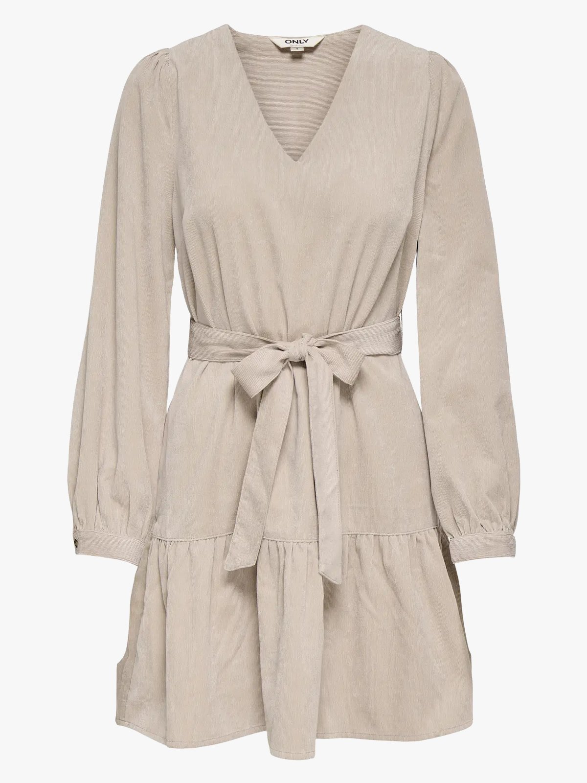 Only Marike Life Long Sleeve Cord Belt Dress String