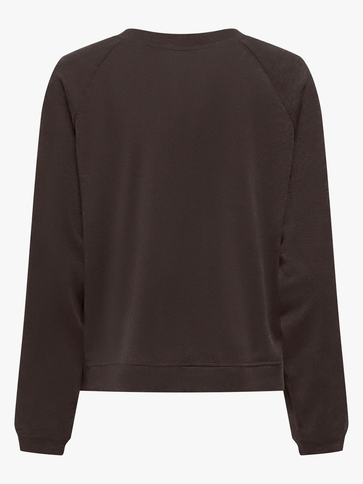 Only Kaya Life Long Sleeve Top JRS Chocolate Torte