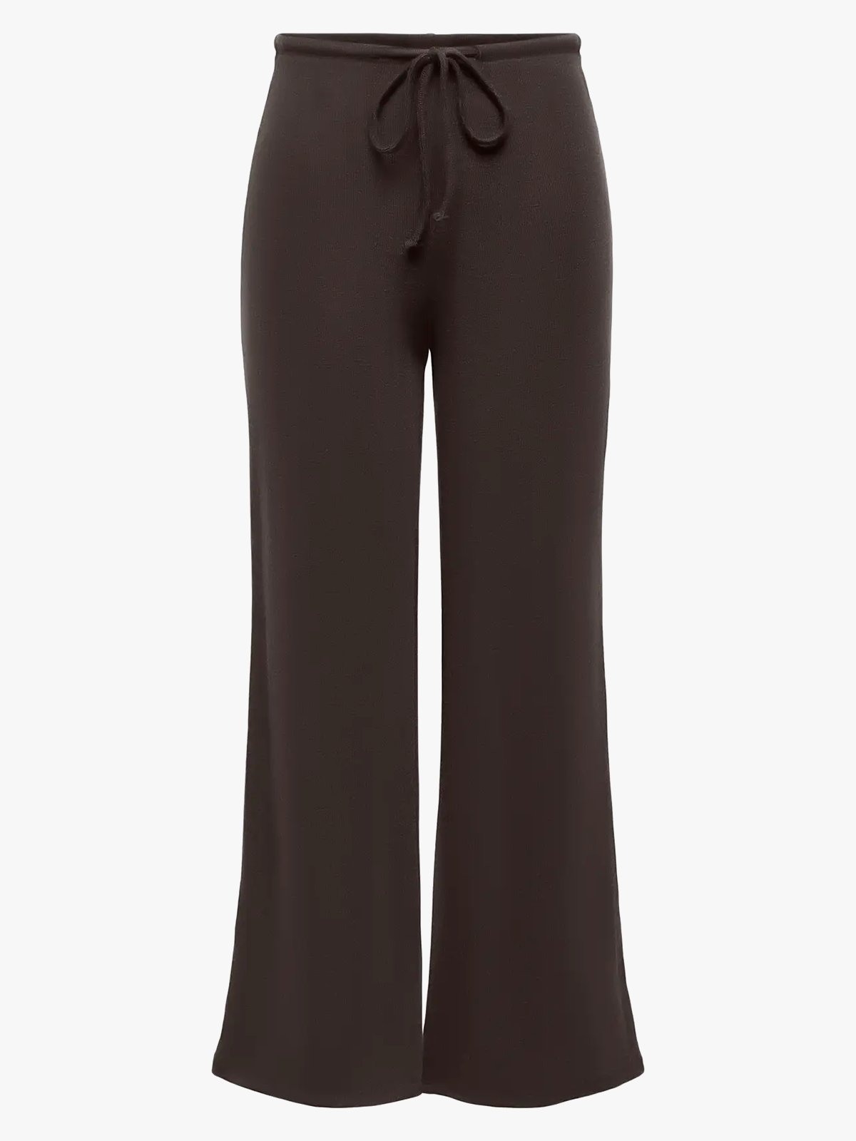 Only Kaya Life Wide Pants JRS Chocolate Torte