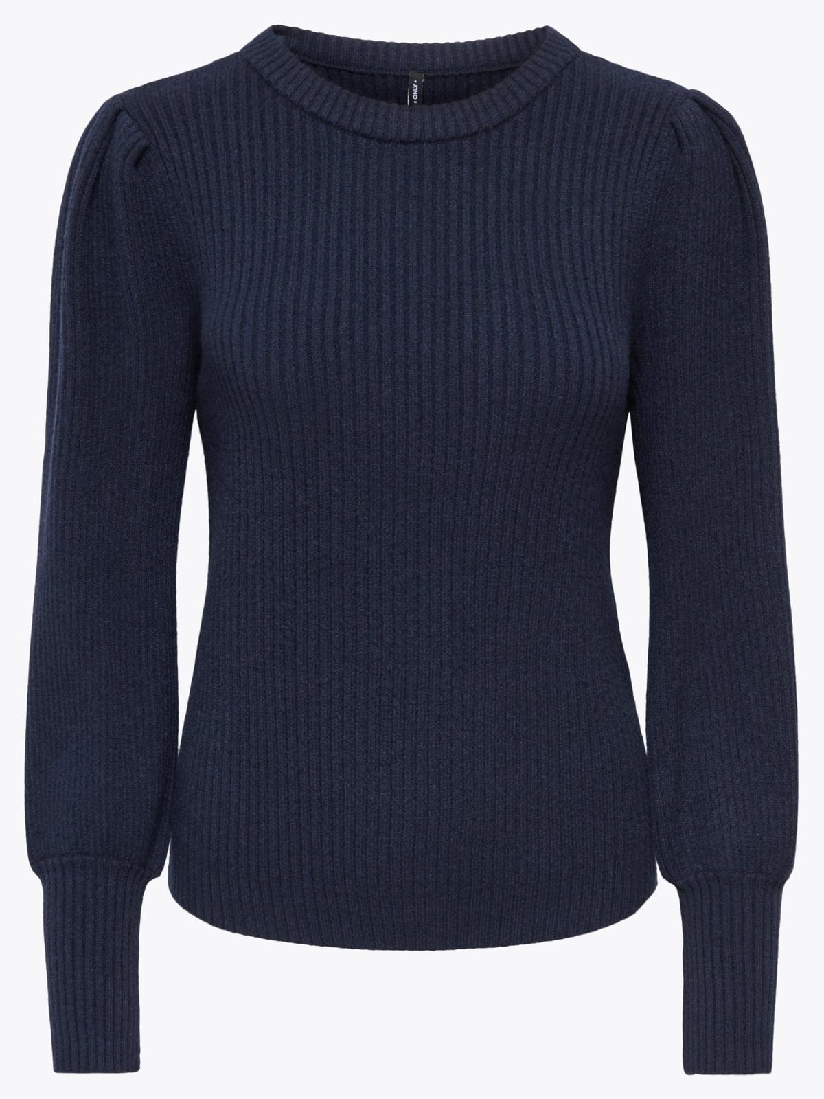 Only Sofia Long Sleeve O-Neck Pullover Knit Blå