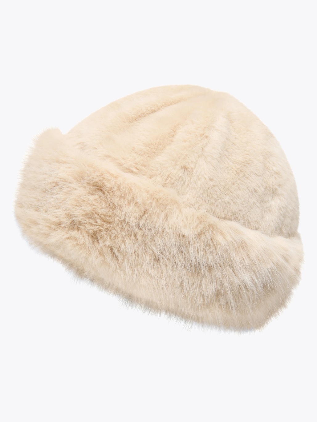 Only Ruth Faux Fur Hat Birch