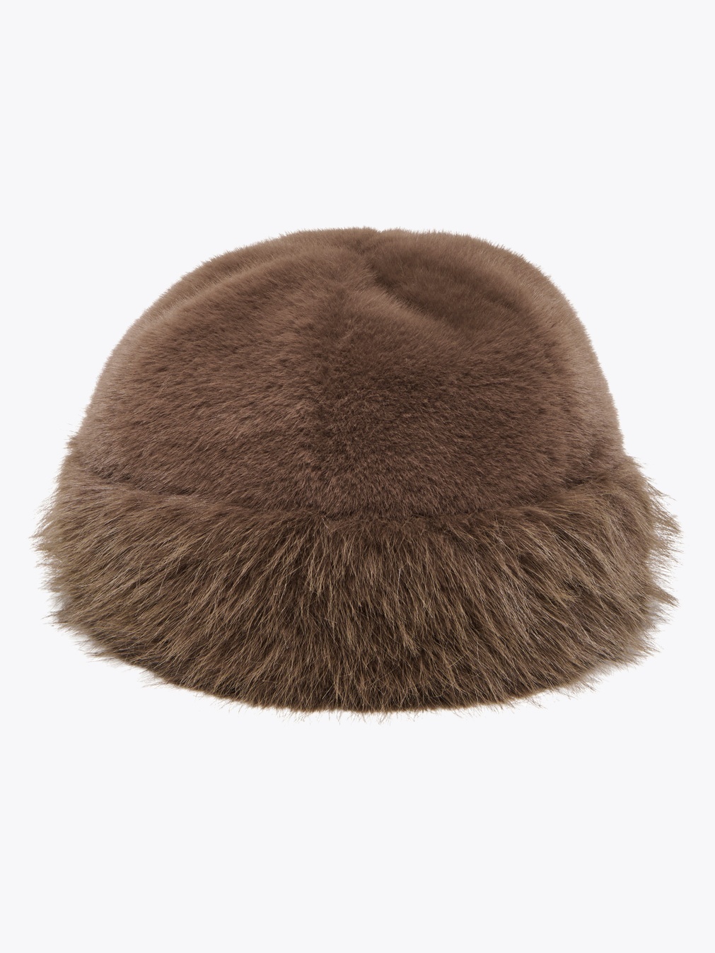 Only Ruth Faux Fur Hat Falcon