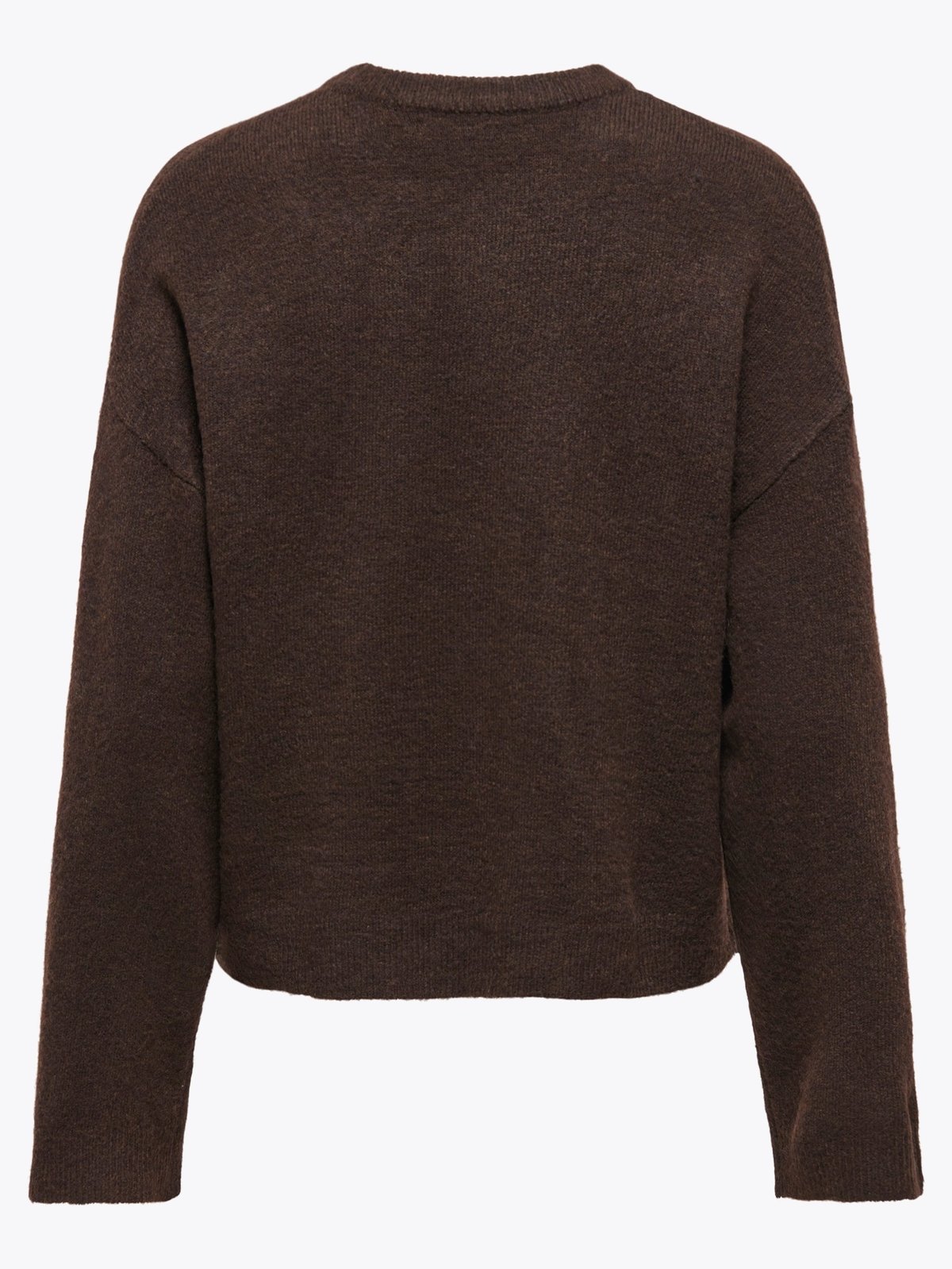 Only Simoni Long Sleeve O-Neck Pullover Brun