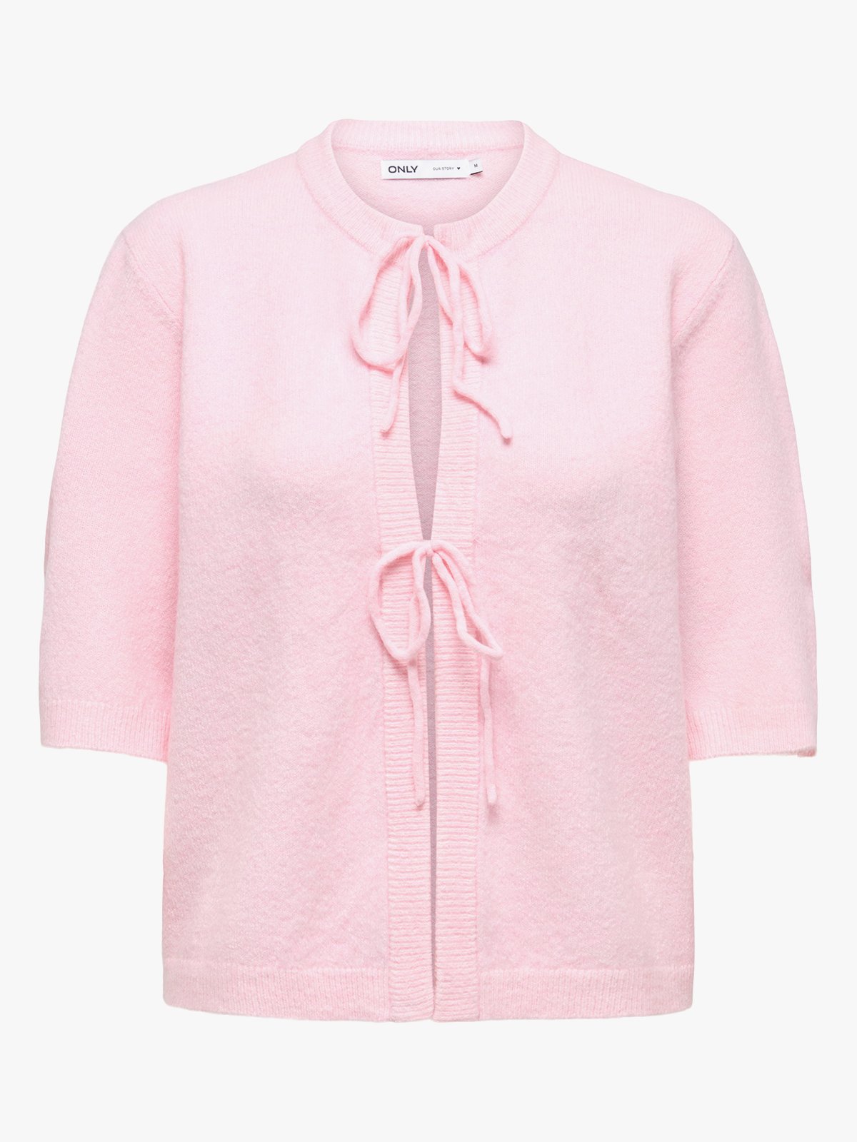 Only Simoni 2/4 Bow Cardigan Potpourri