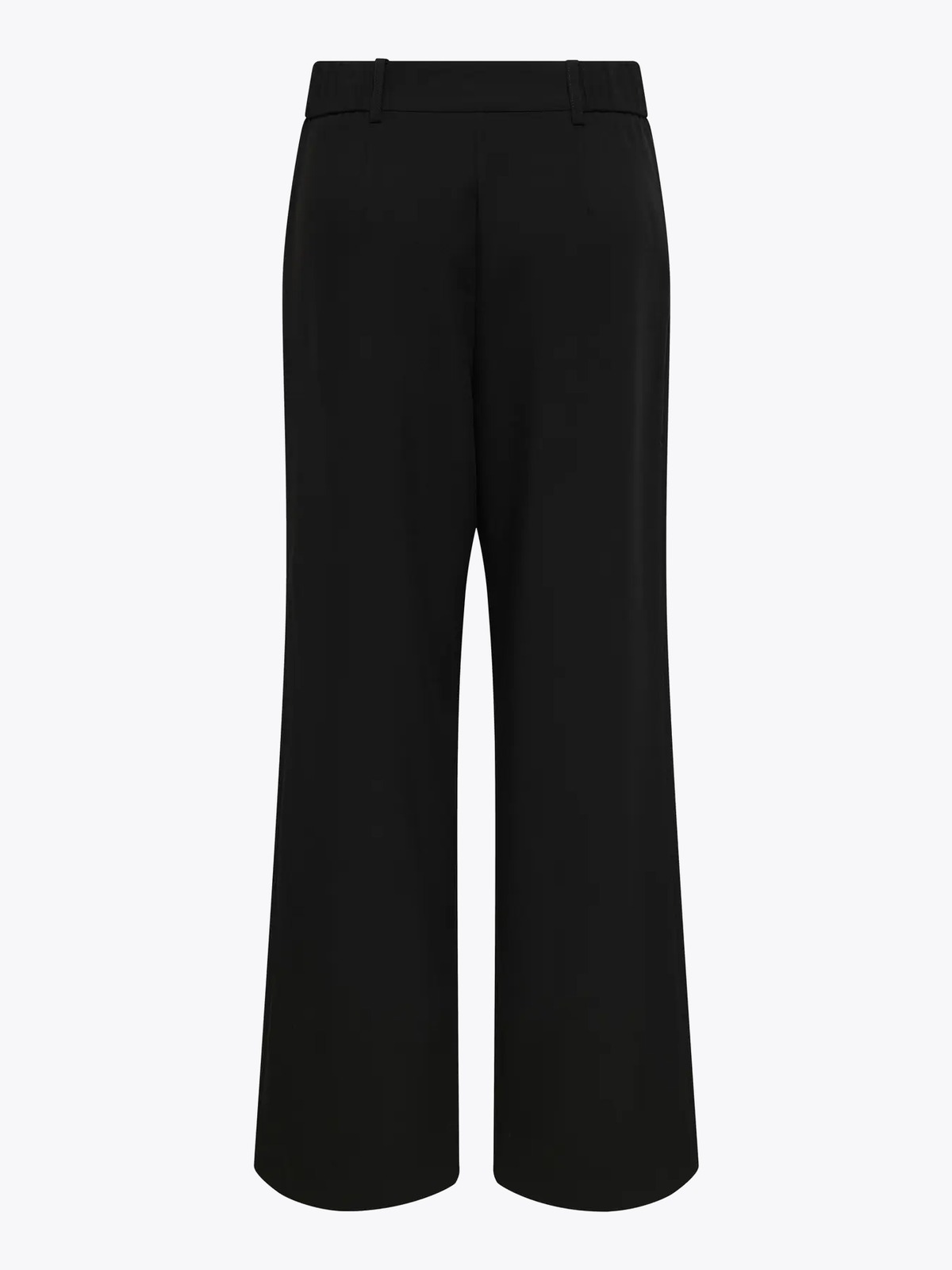 Only Linda Raven High Waist Straight Pant Sort