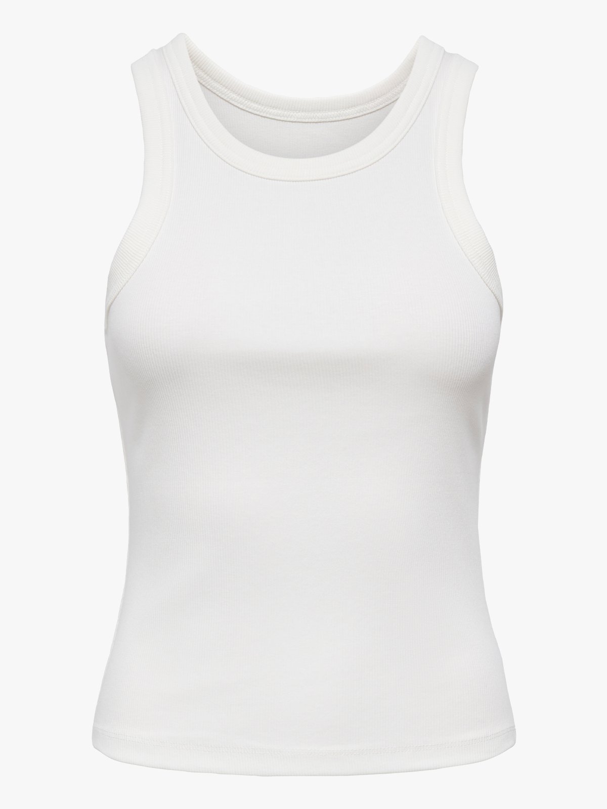 Only Val Life Tank Top Cloud Dancer