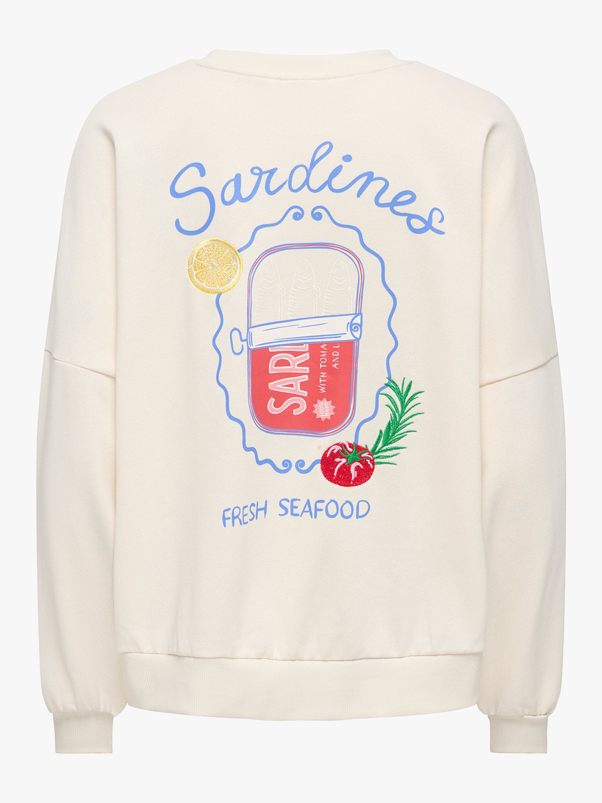 Only Deborah New Long Sleeve Club o-Neck Birch