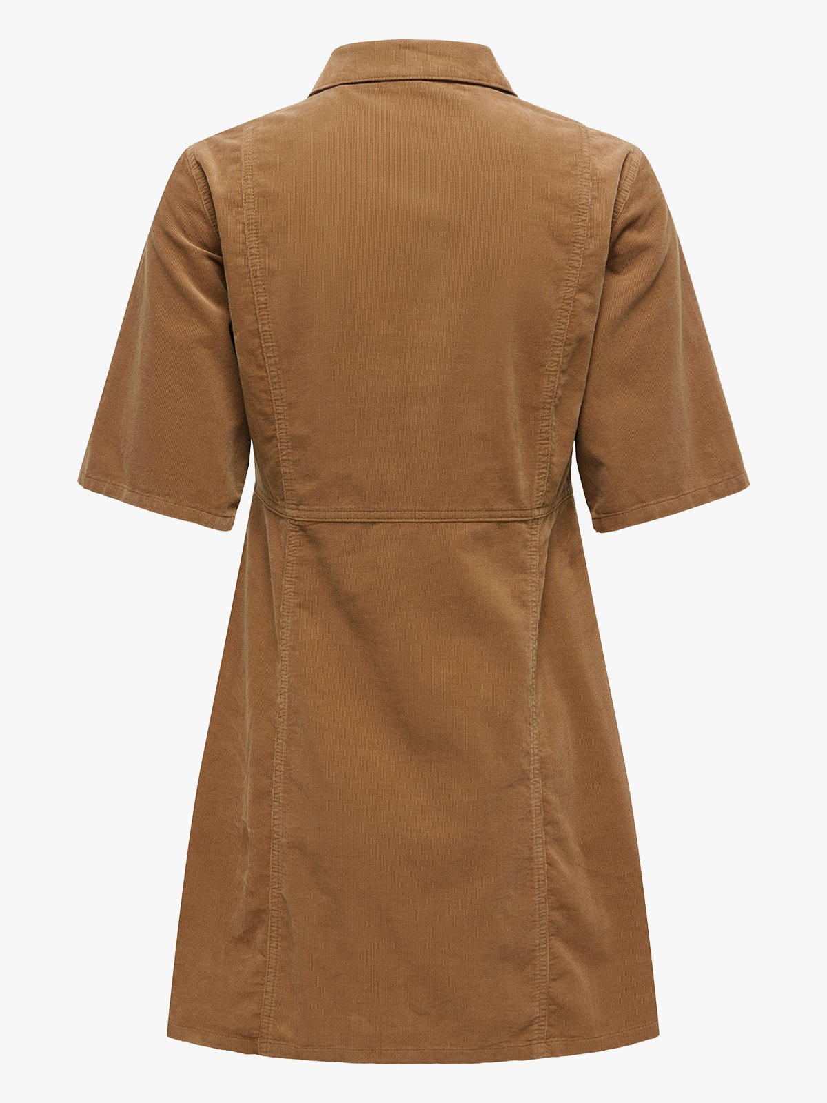 Only Aime 2/4 Short Cord Button Dress Bison