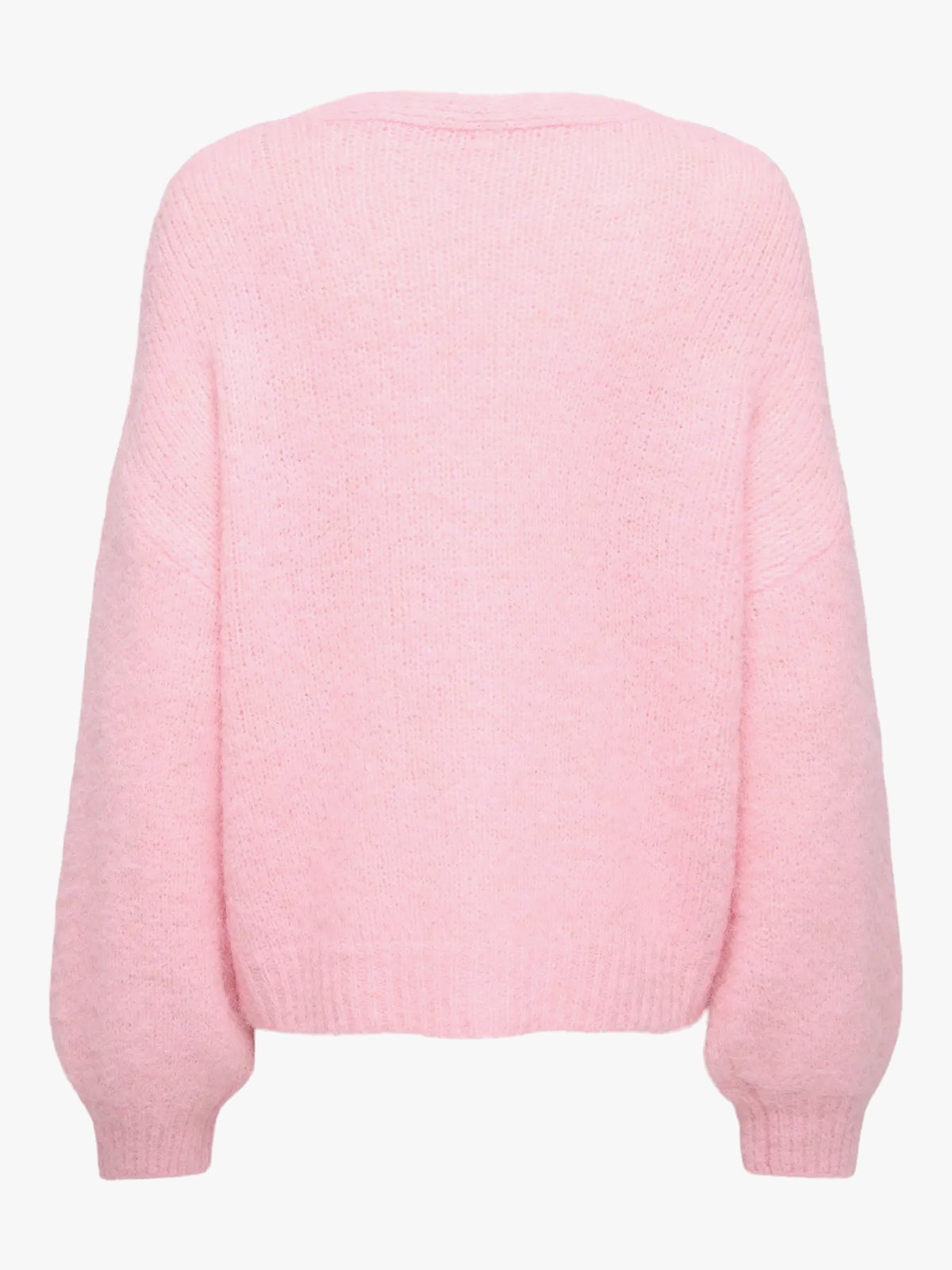 Only Nordra Long Sleeve V-Neck Cardigan Pale Lilac Melange