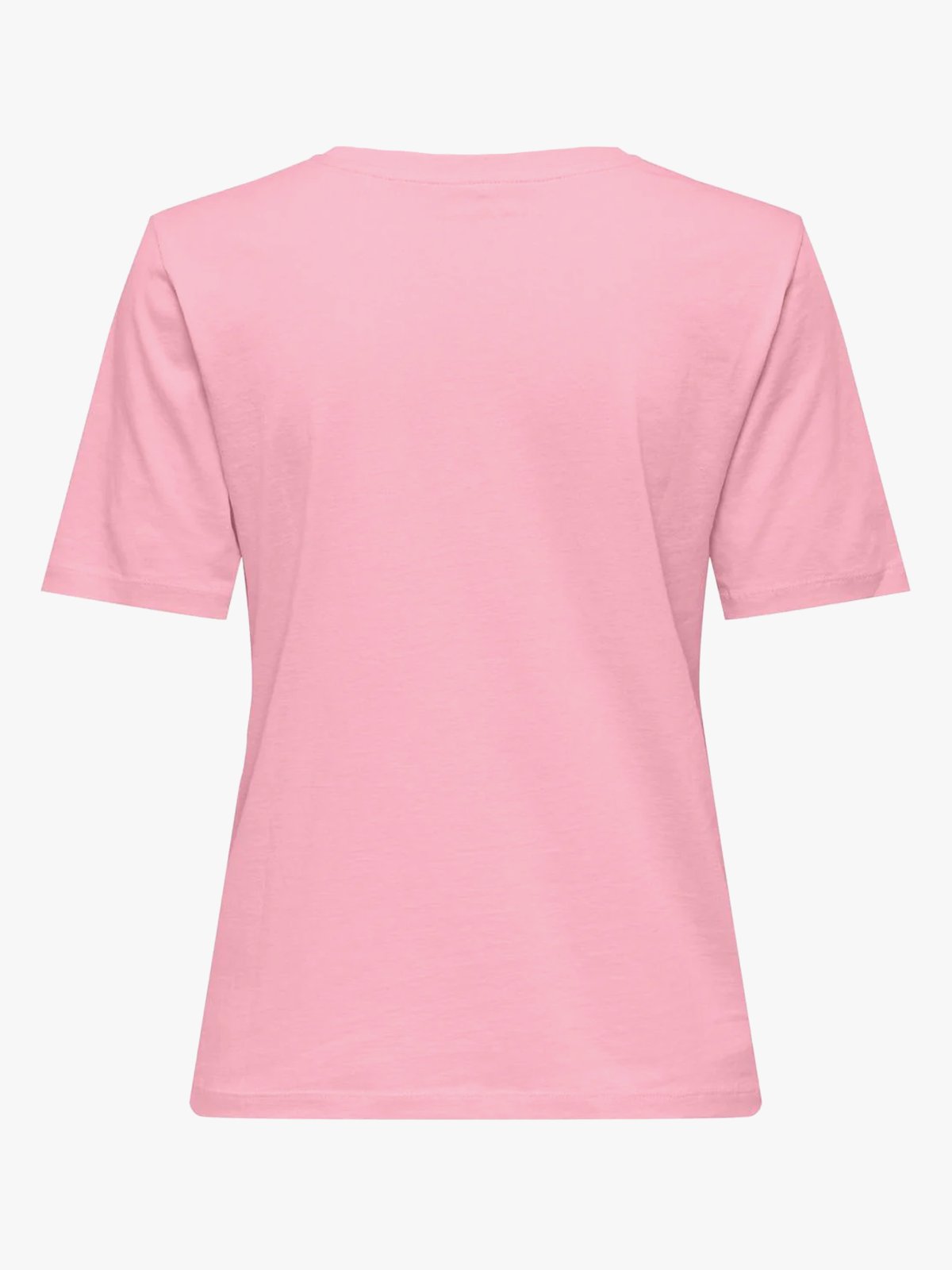 Only Happy Life Short Sleeve O-Neck Tee Rosa