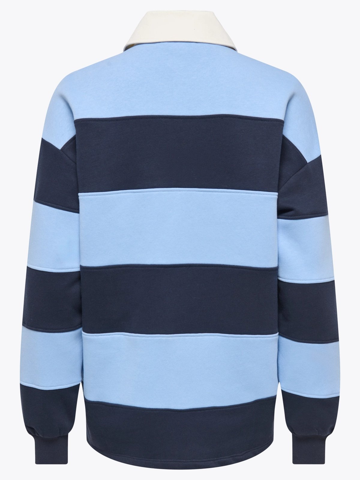 Only Nara Long Sleeve Polo Sweat Bel Air Blue Night Sky