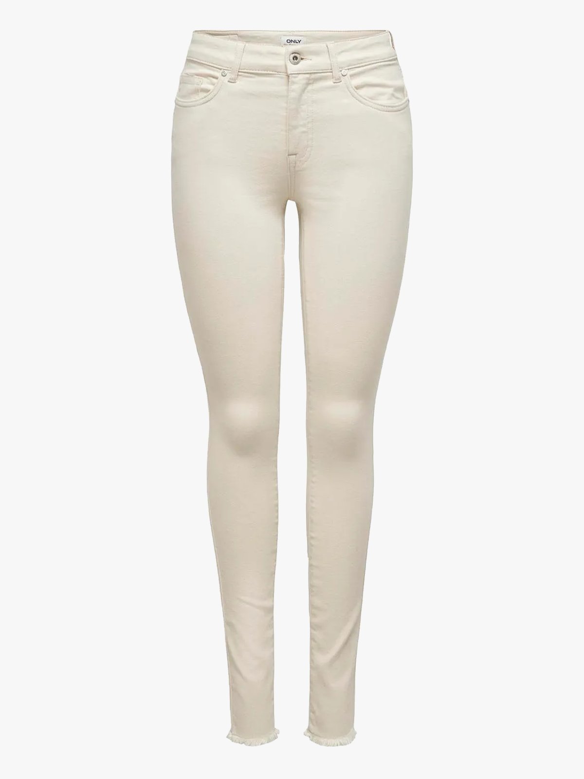 Only Blush Mid RW Denim Ecru