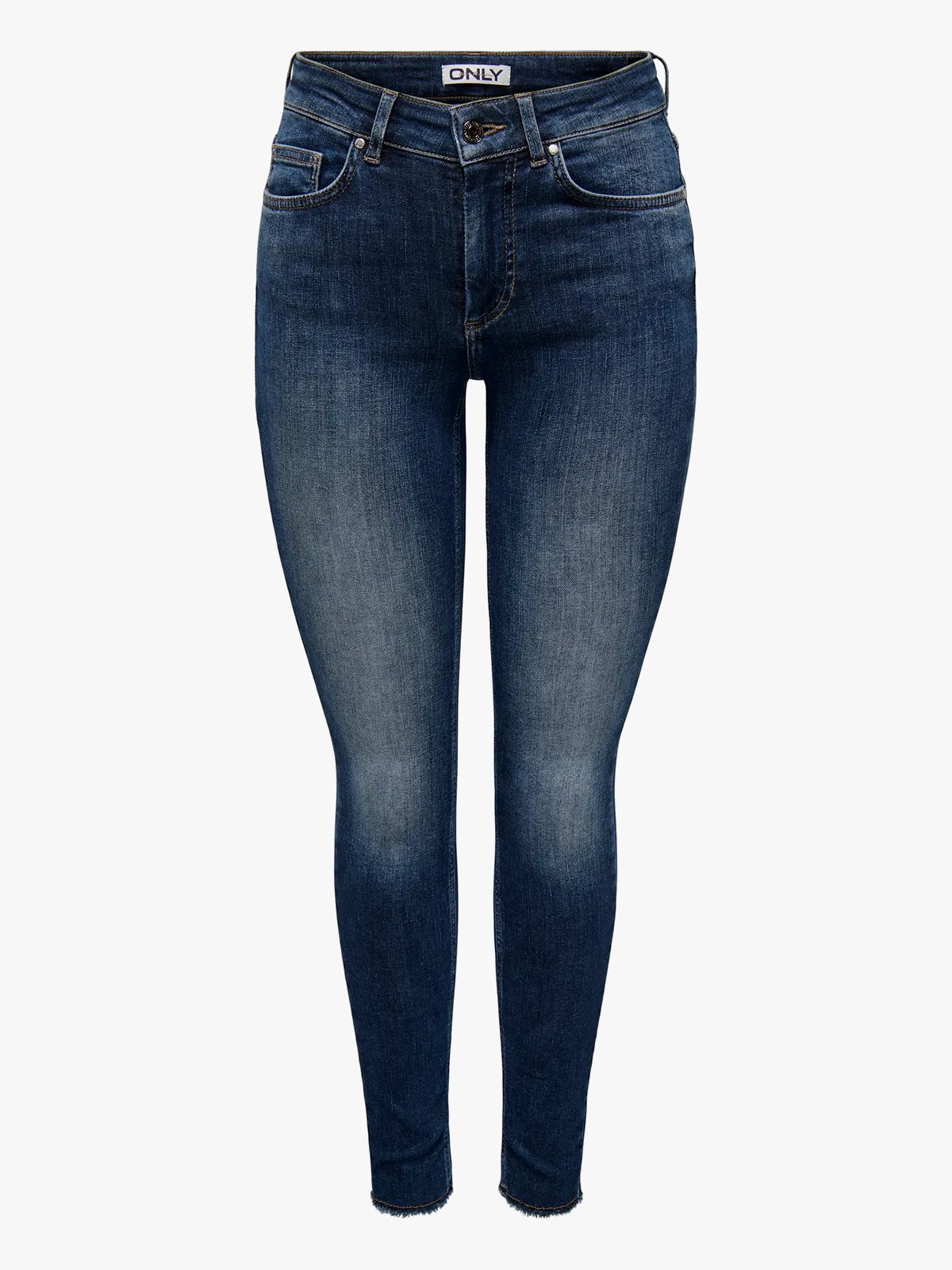 Only Blush Mid RW Denim Dark Medium Blue Denim