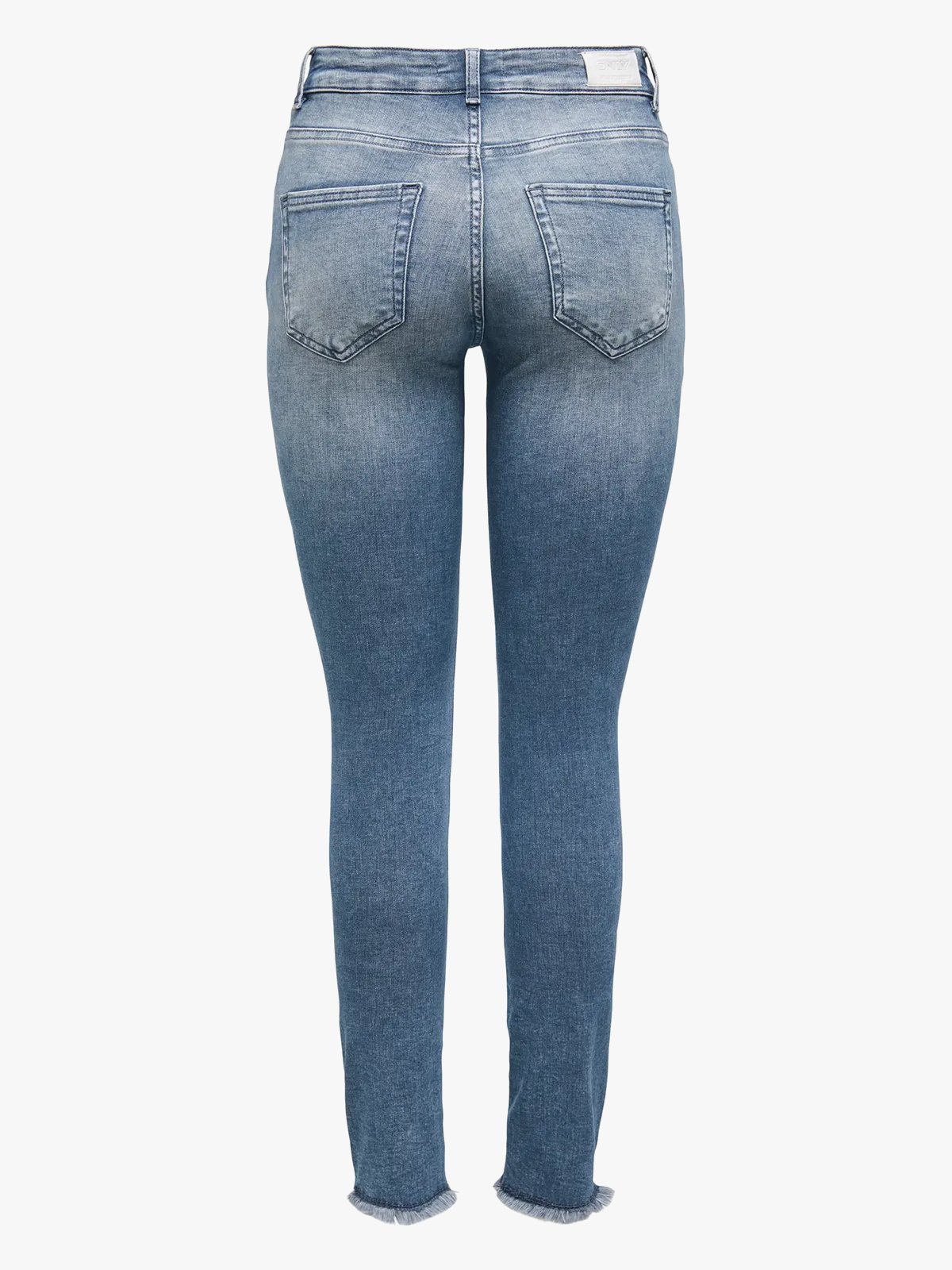 Only Blush Mid RW Denim Special Blue Grey Denim