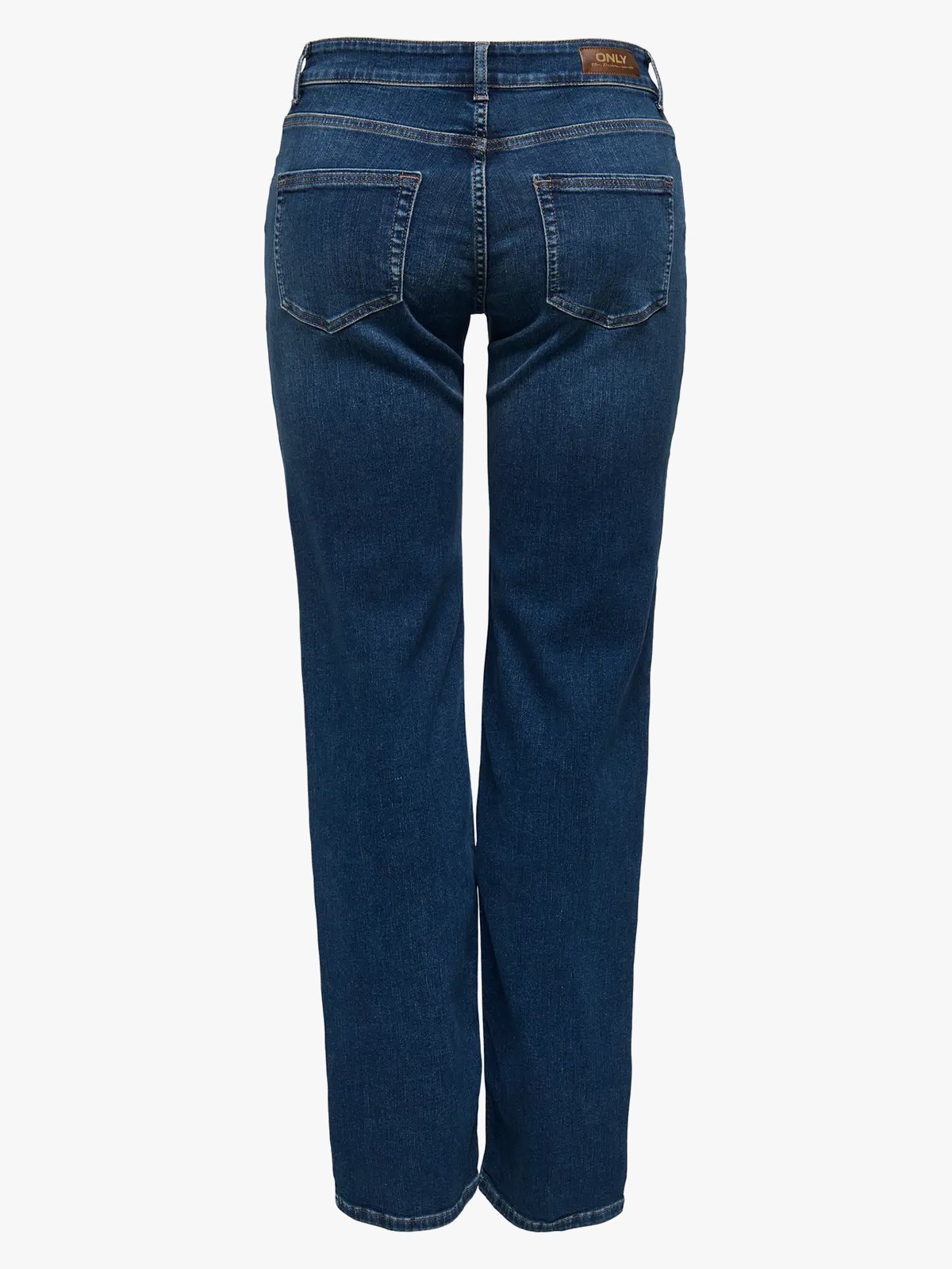 Only Blush Mid RW Denim Dark Blue Denim