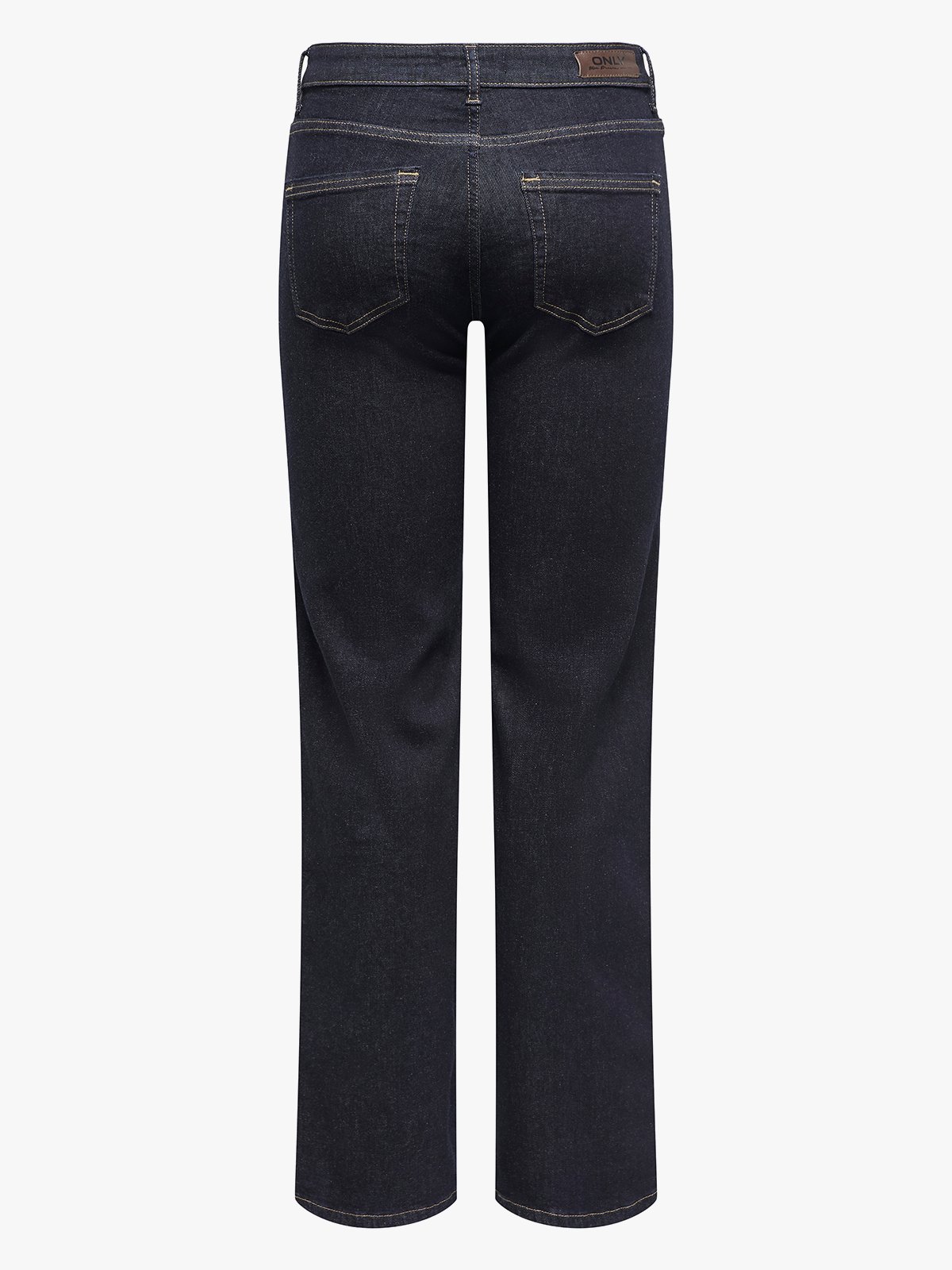 Only Blush Mid Regular Waist Denim Dark Blue Denim