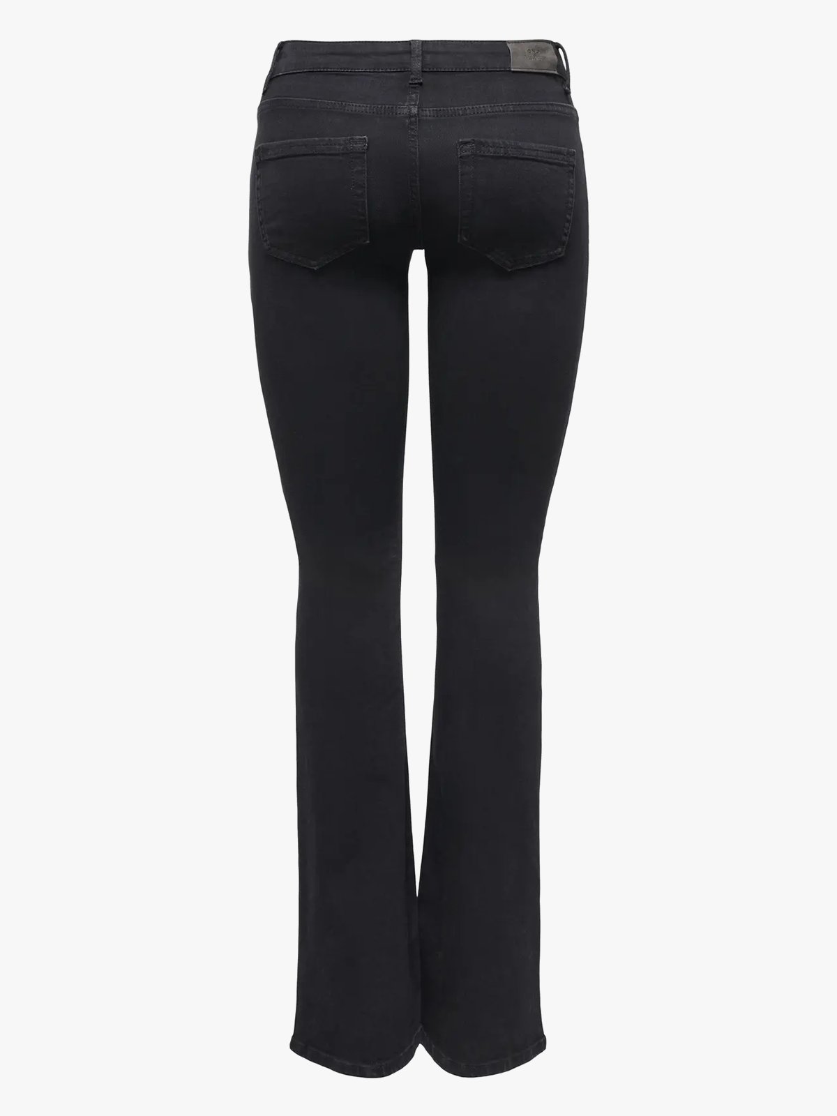 Only Blush Low Waist Flared Denim Black Denim