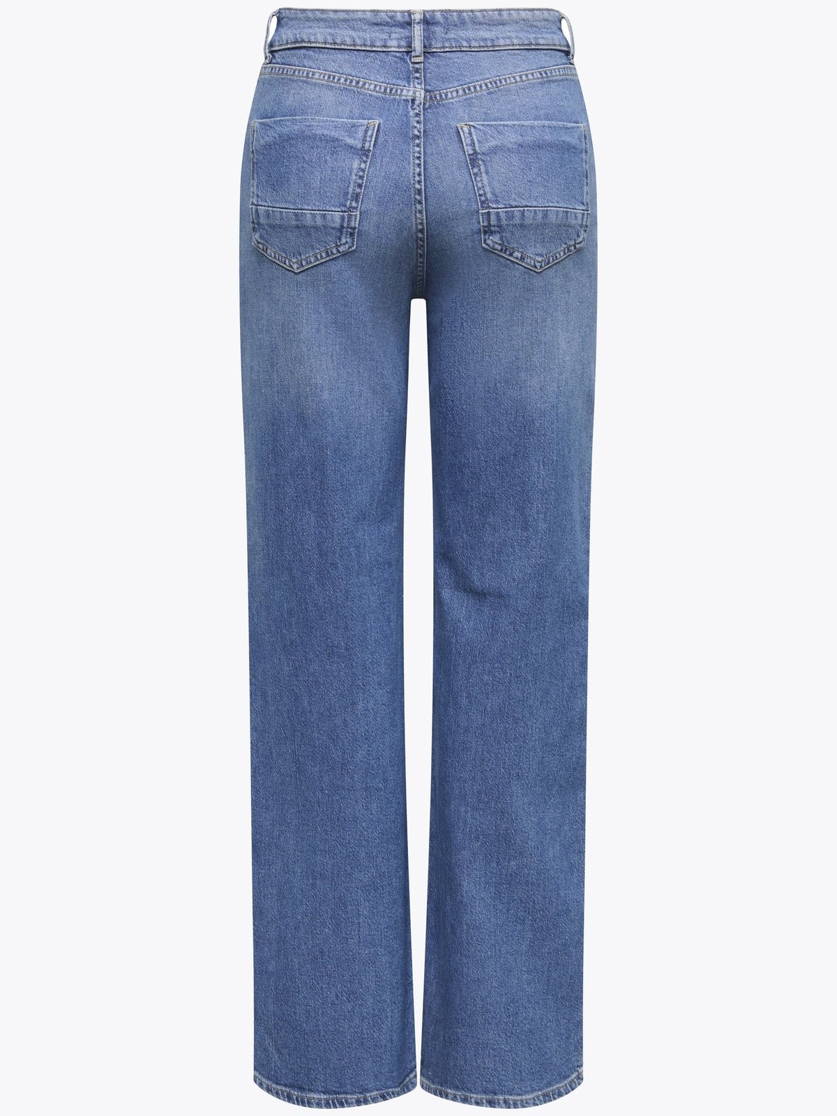 Only Juicy High Waist Wide Denim Medium Blue Denim
