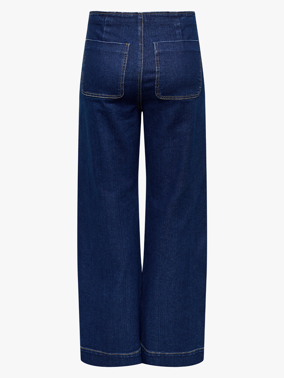 Only Madeline High Waist Wide Pocket Denim Dark blue denim