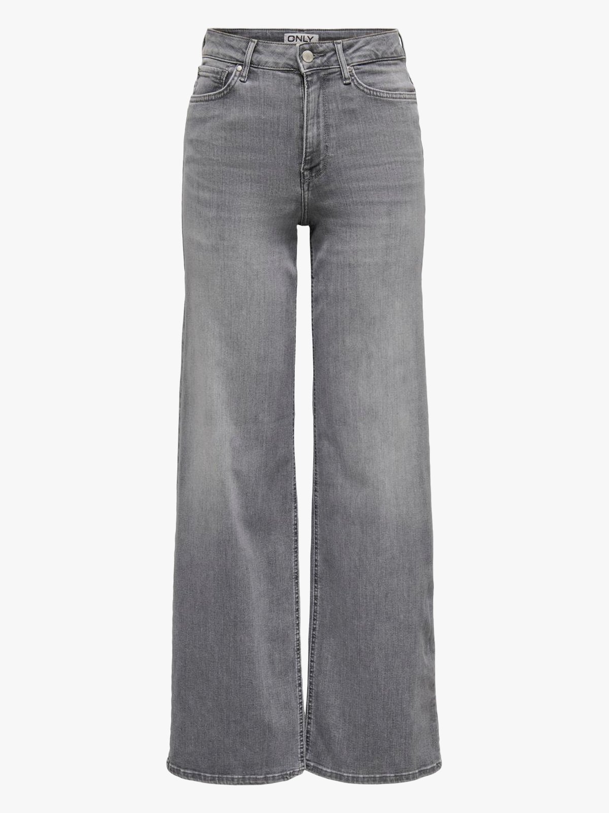 Only Madison Blush High Waist Wide Denim Light Grey Denim