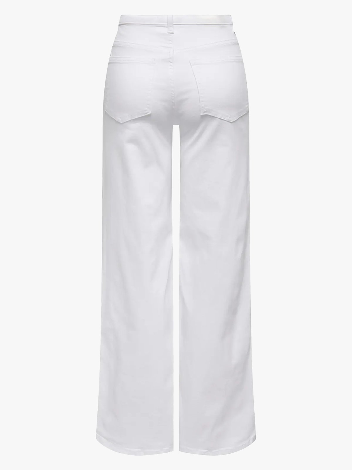 Only Madison Blush High Waist Wide Denim White