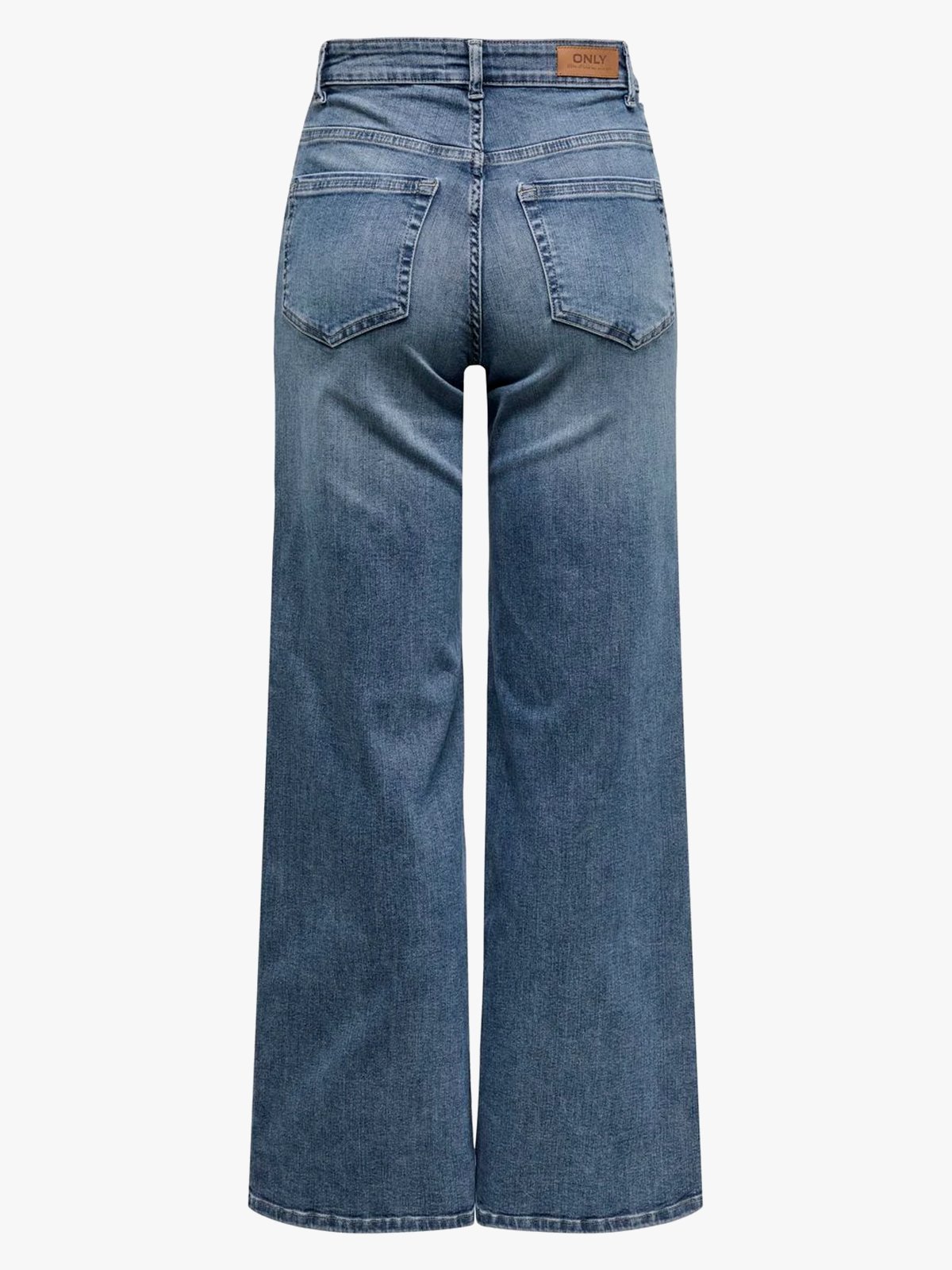 Only Madison Blush High Waist Wide Denim Special Blue Grey Denim