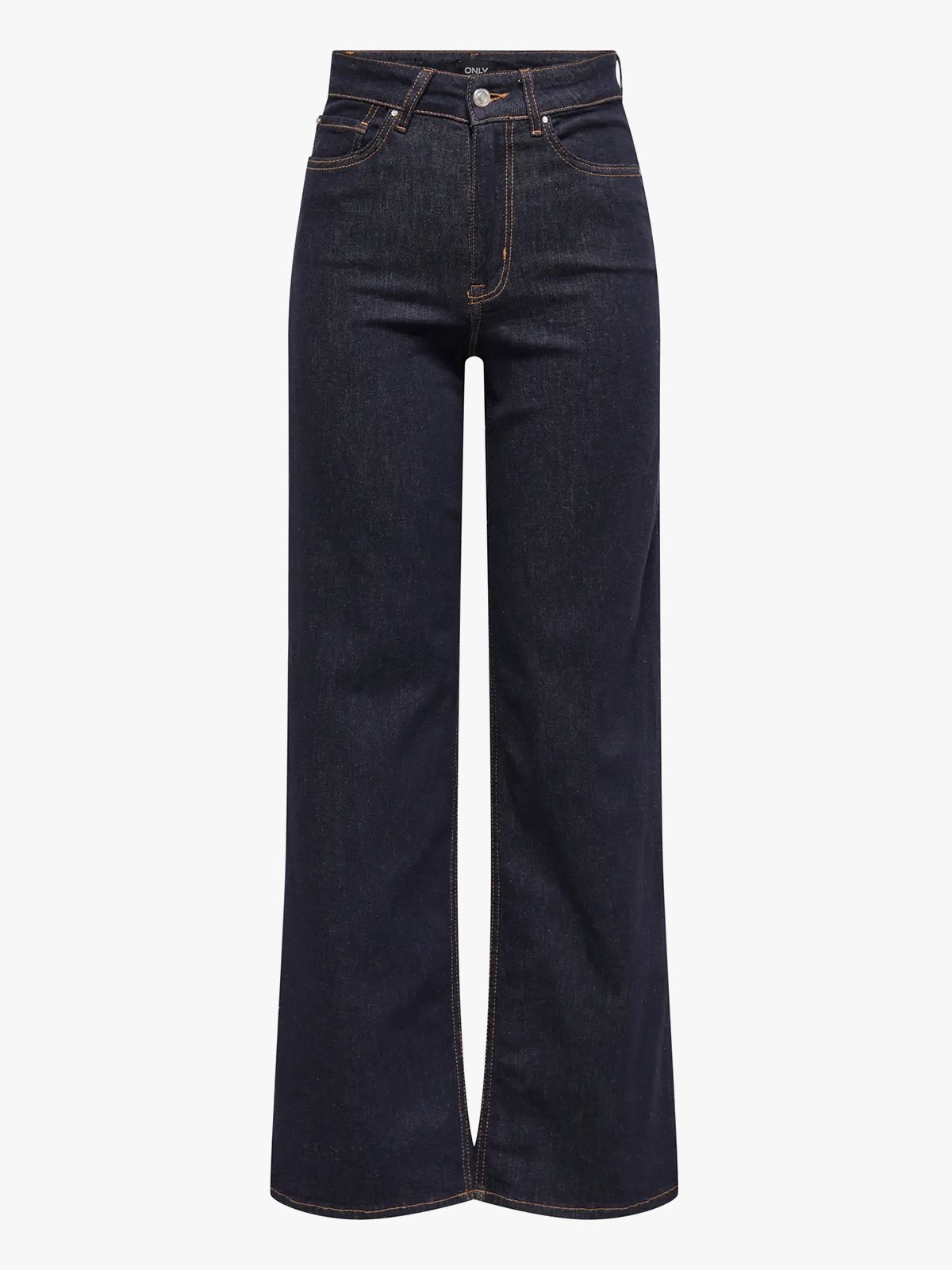 Only Madison Blush High Waist Wide Denim Dark Blue Denim Rinse