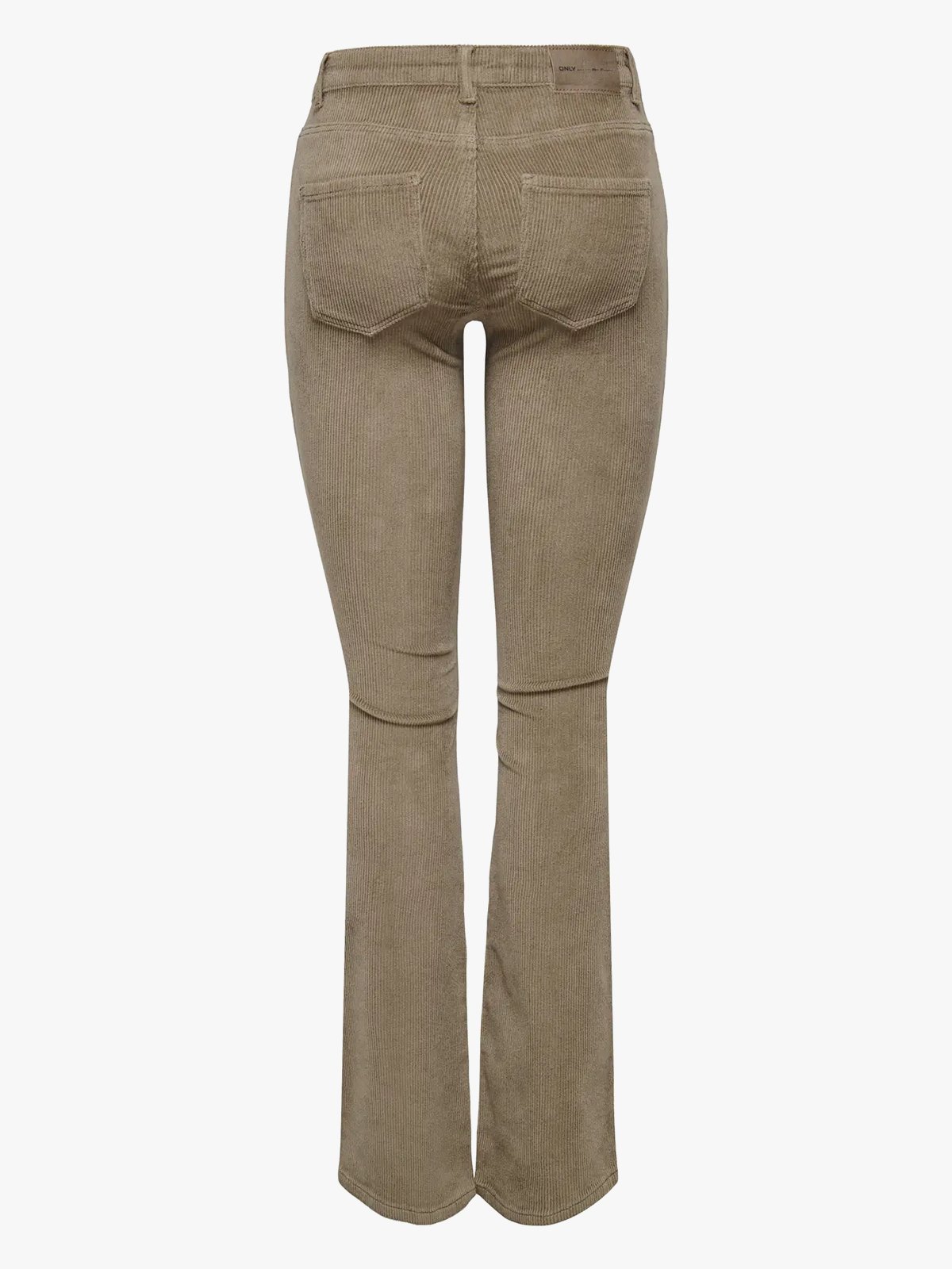 Only Mary-Global Mid Cord Flared Pant Fossil