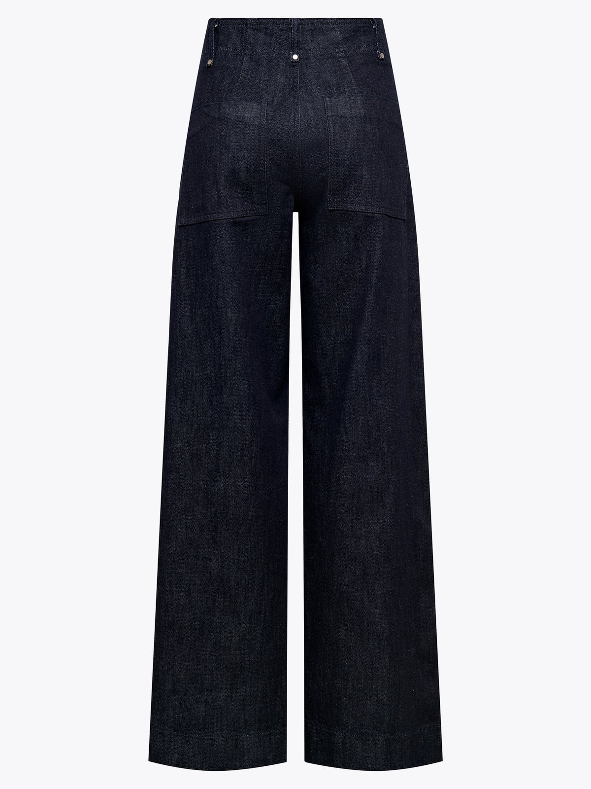 Only Olivia High Waist Tailored Wide Denim Blå