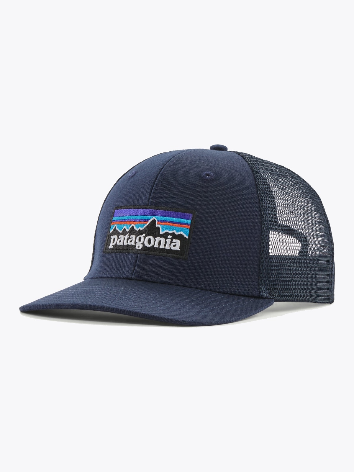Patagonia P-6 Logo Trucker Hat New Navy