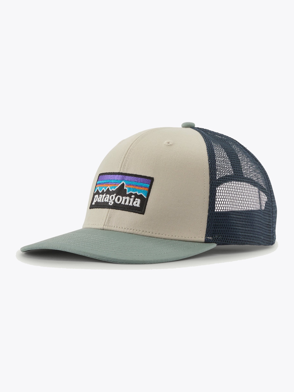 Patagonia P-6 Logo Trucker Hat Pumice