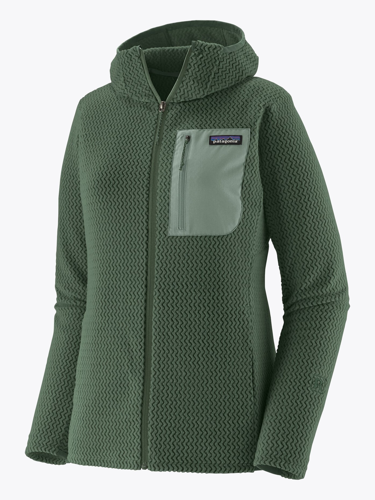 Patagonia R1 Air Full-Zip Hoody Canopy Green