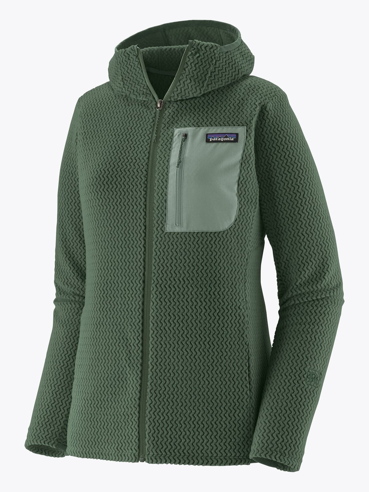 Patagonia R1 Air Full-Zip Hoody Canopy Green