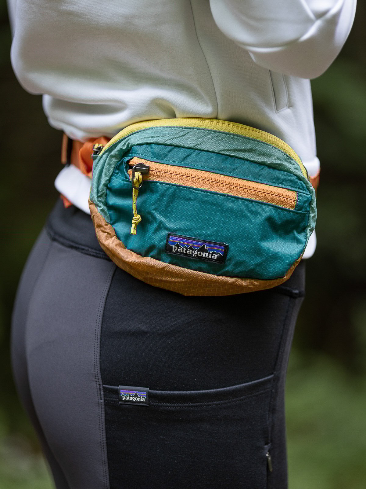 Patagonia Ultralight Black Hole Mini Hip Patchwork: Current Blue