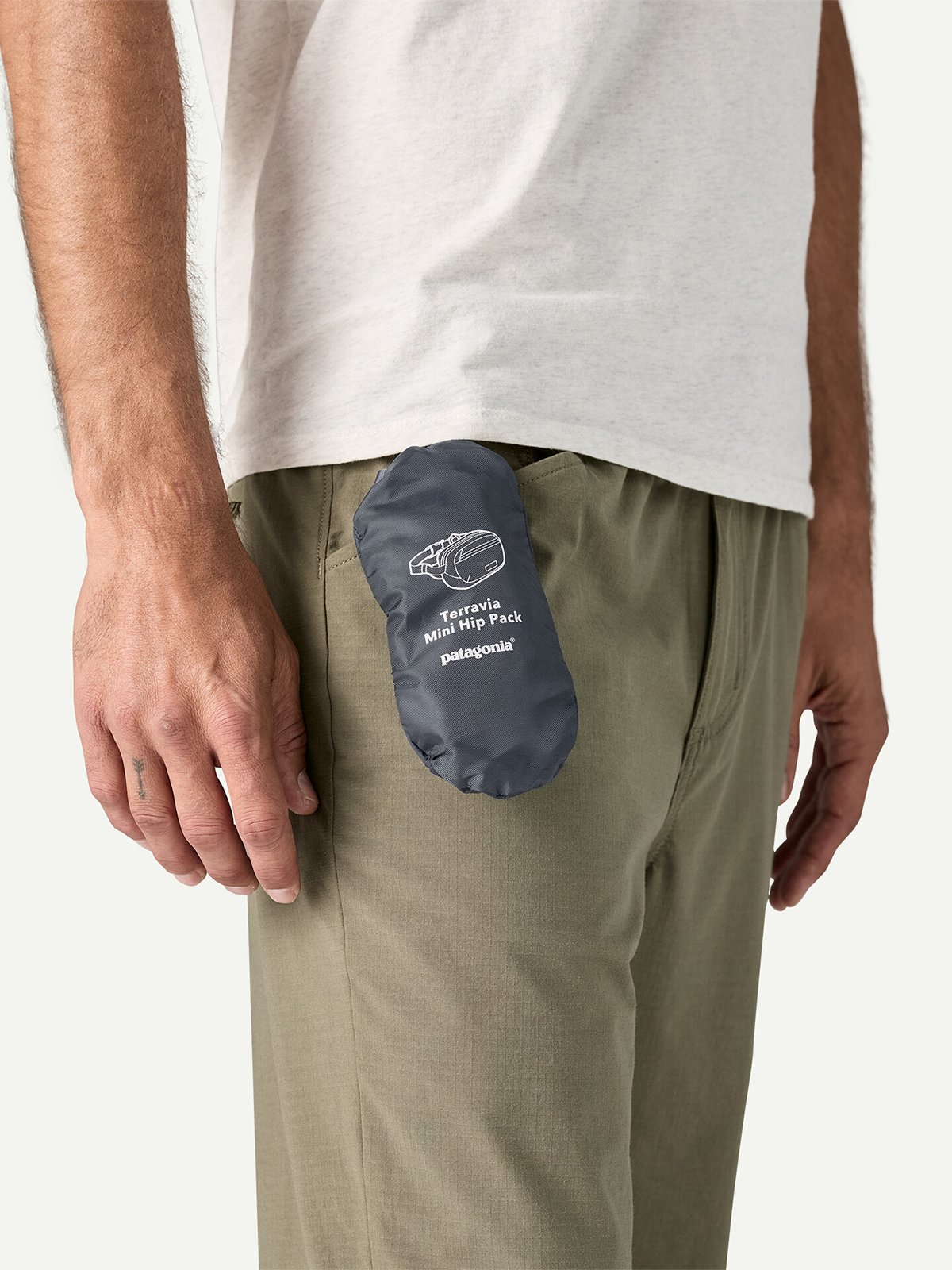 Patagonia Terravia Mini Hip Pack River Rock Green