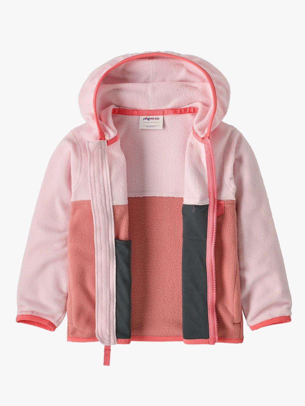 Patagonia Baby Micro D Snap-T Fleece Jacket Moment Pink