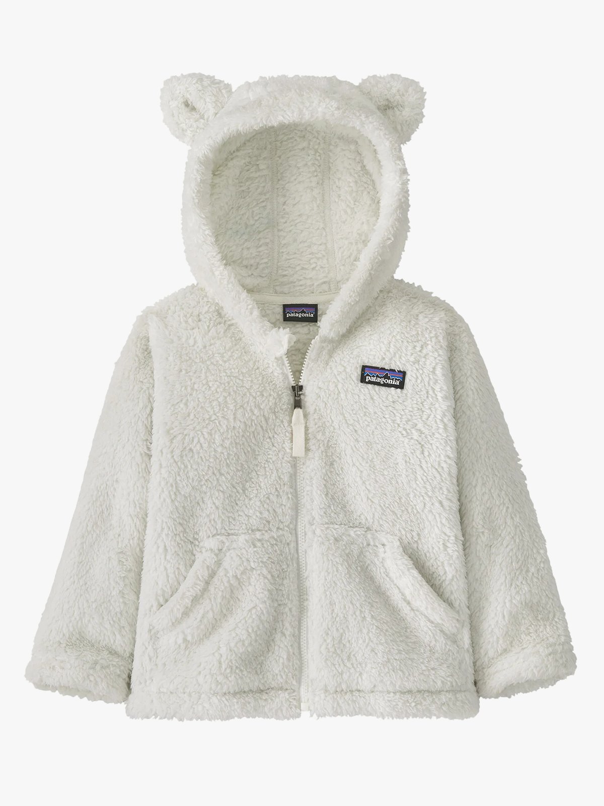Patagonia Baby Furry Friends Hoody Birch White