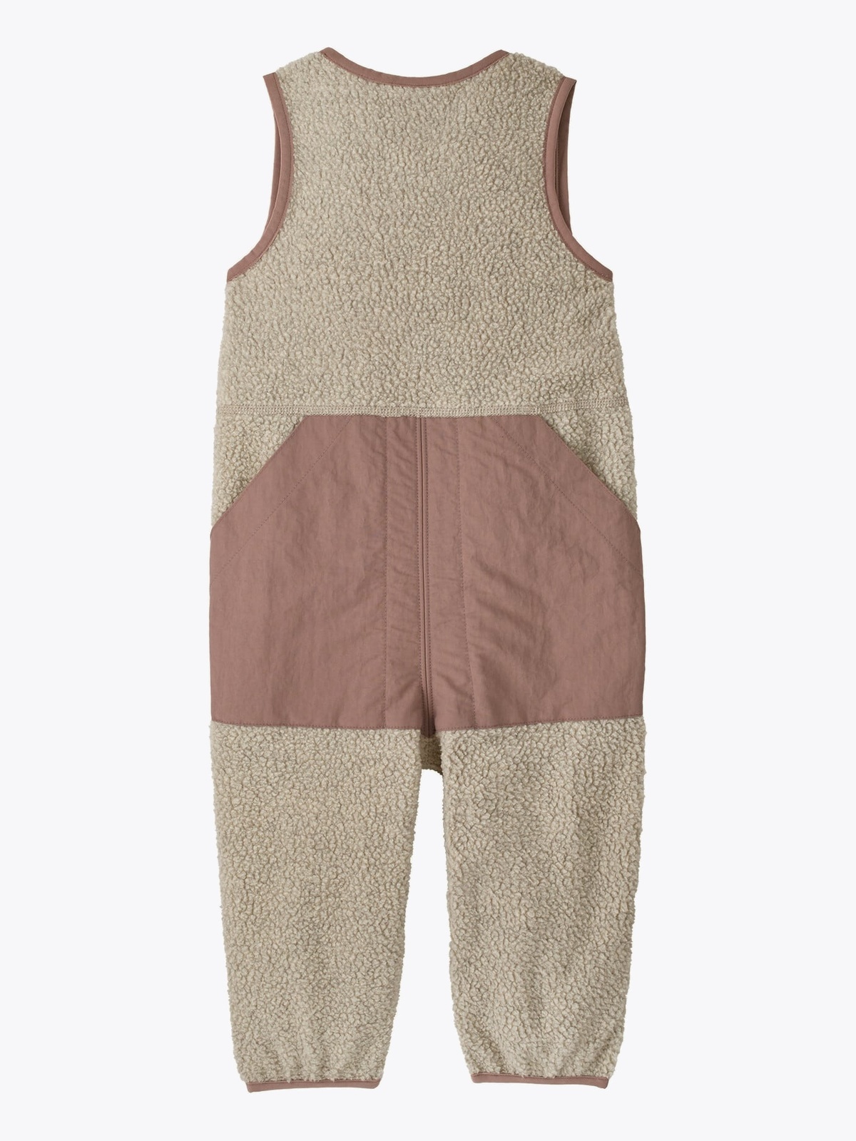 Patagonia Baby Shearling Overalls Natural