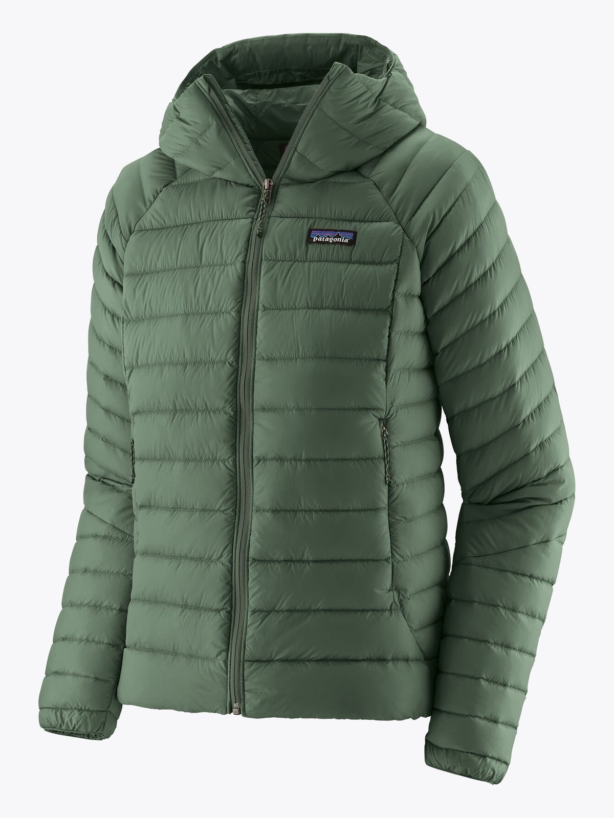 Patagonia Down Sweater Hoody Grønn