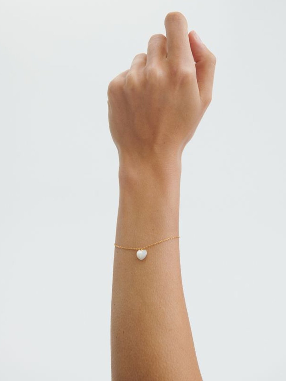 Pernille Corydon Ocean Heart Bracelet Gold plated recycled sterling silver